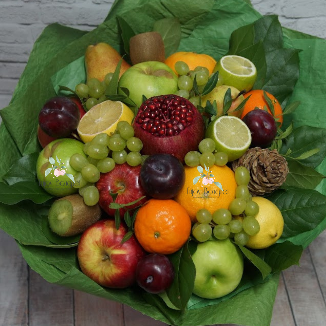 Фруктовый букет "Безграничное счастье", 30 см