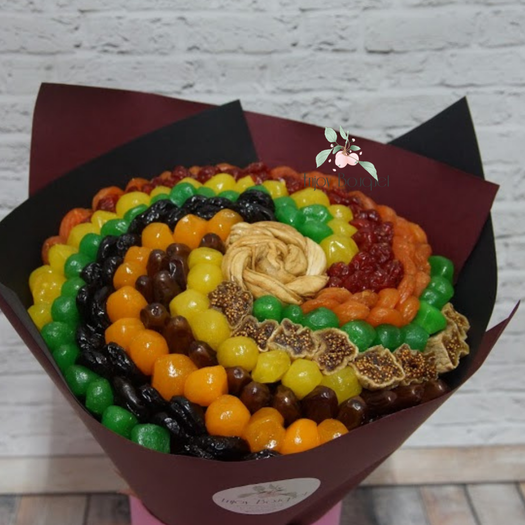 Букет из сухофруктов "Соцветие", вес 2 кг