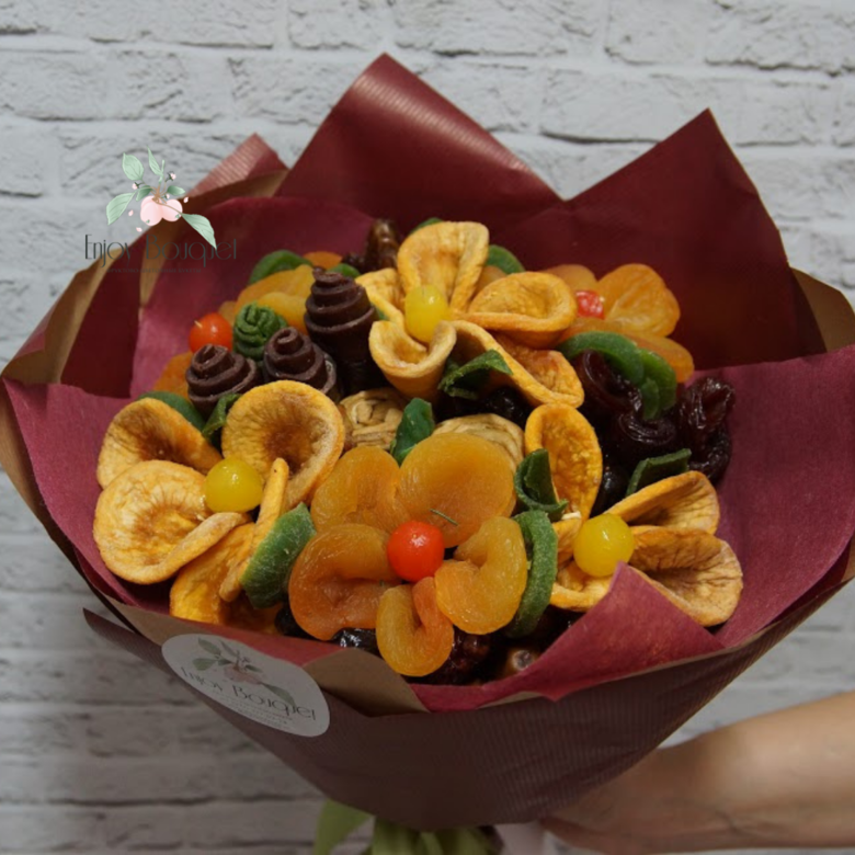 Букет из сухофруктов "Дольче Вита" 25 см