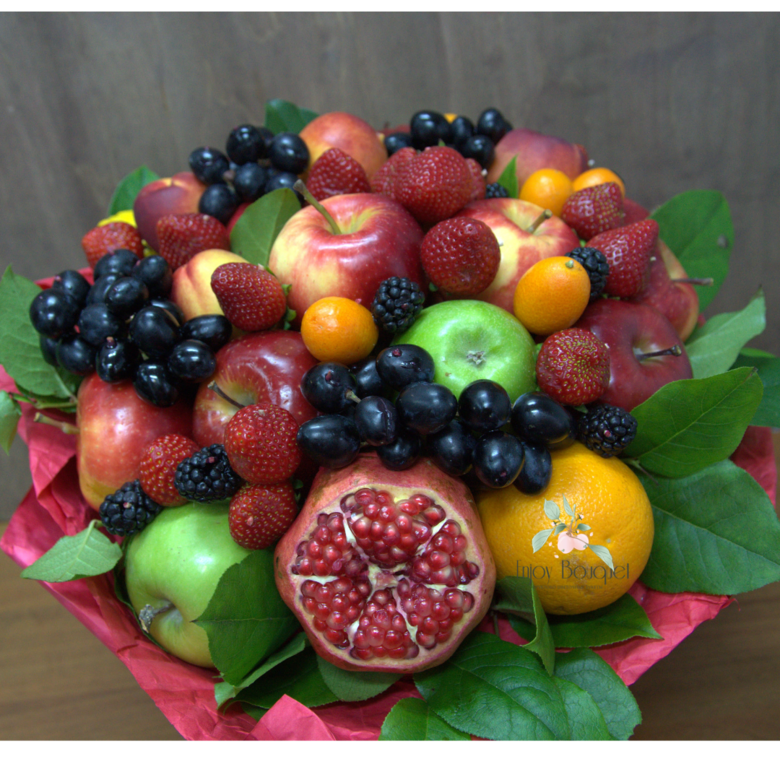 Фруктово-ягодный букет "Фруктовый взрыв", 35-38 см