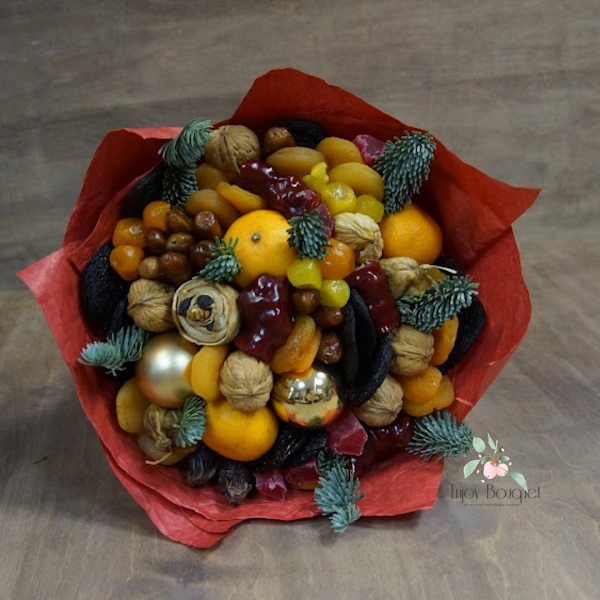 Новогодний букет 2026