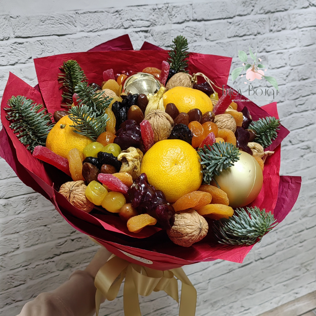 Новогодний букет 2026