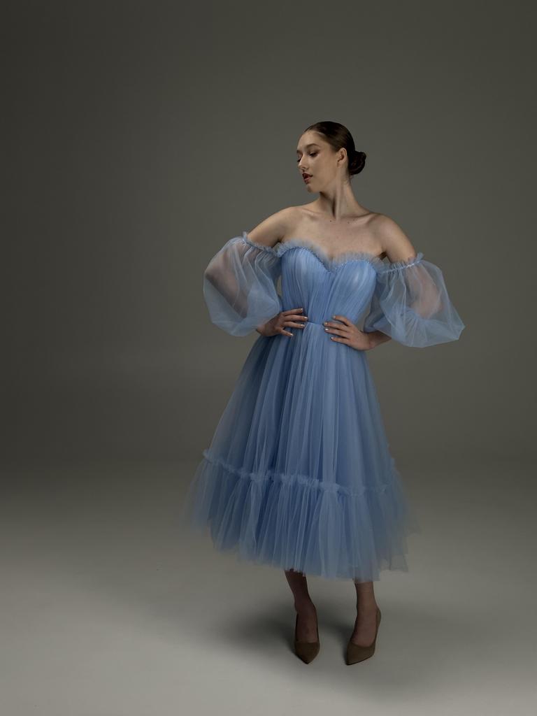 Платье вечернее Krasa Bridal Линда-1 миди