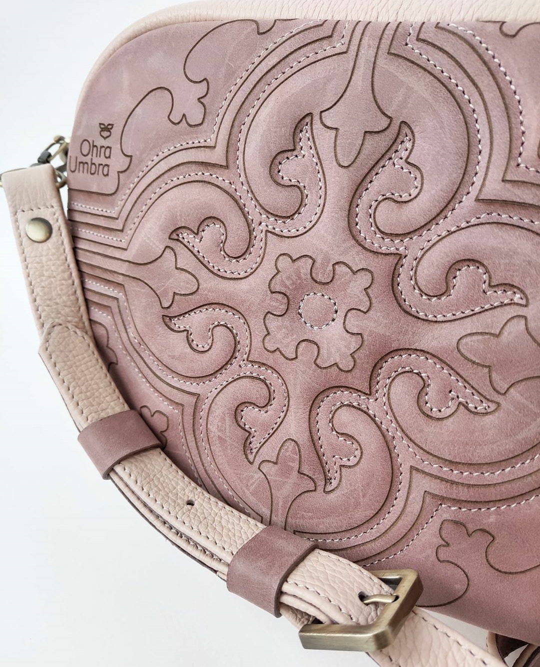 Сумка СЕВИЛЬЯ пыльно-лиловый + светлая пудра