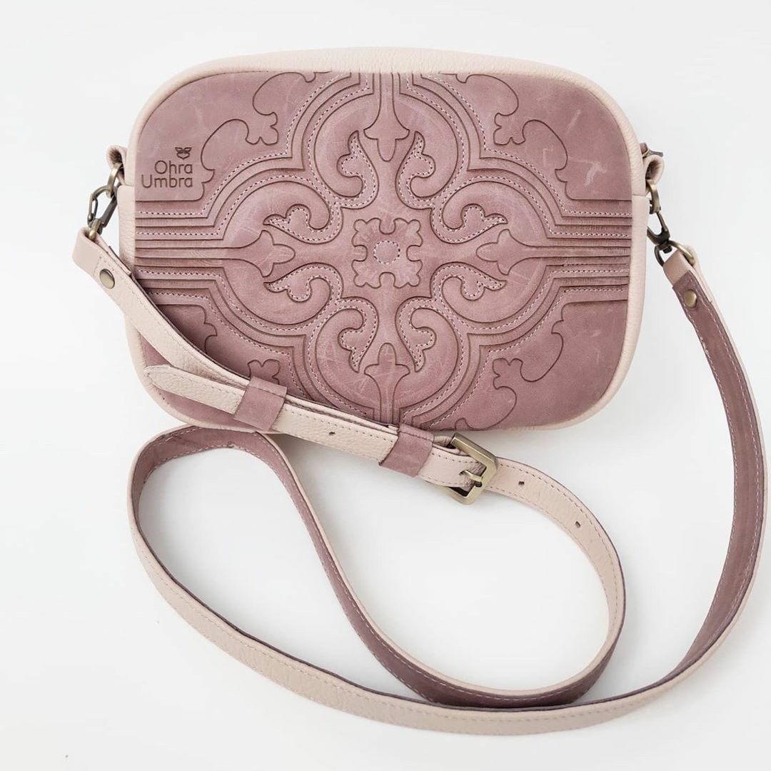 Сумка СЕВИЛЬЯ пыльно-лиловый + светлая пудра