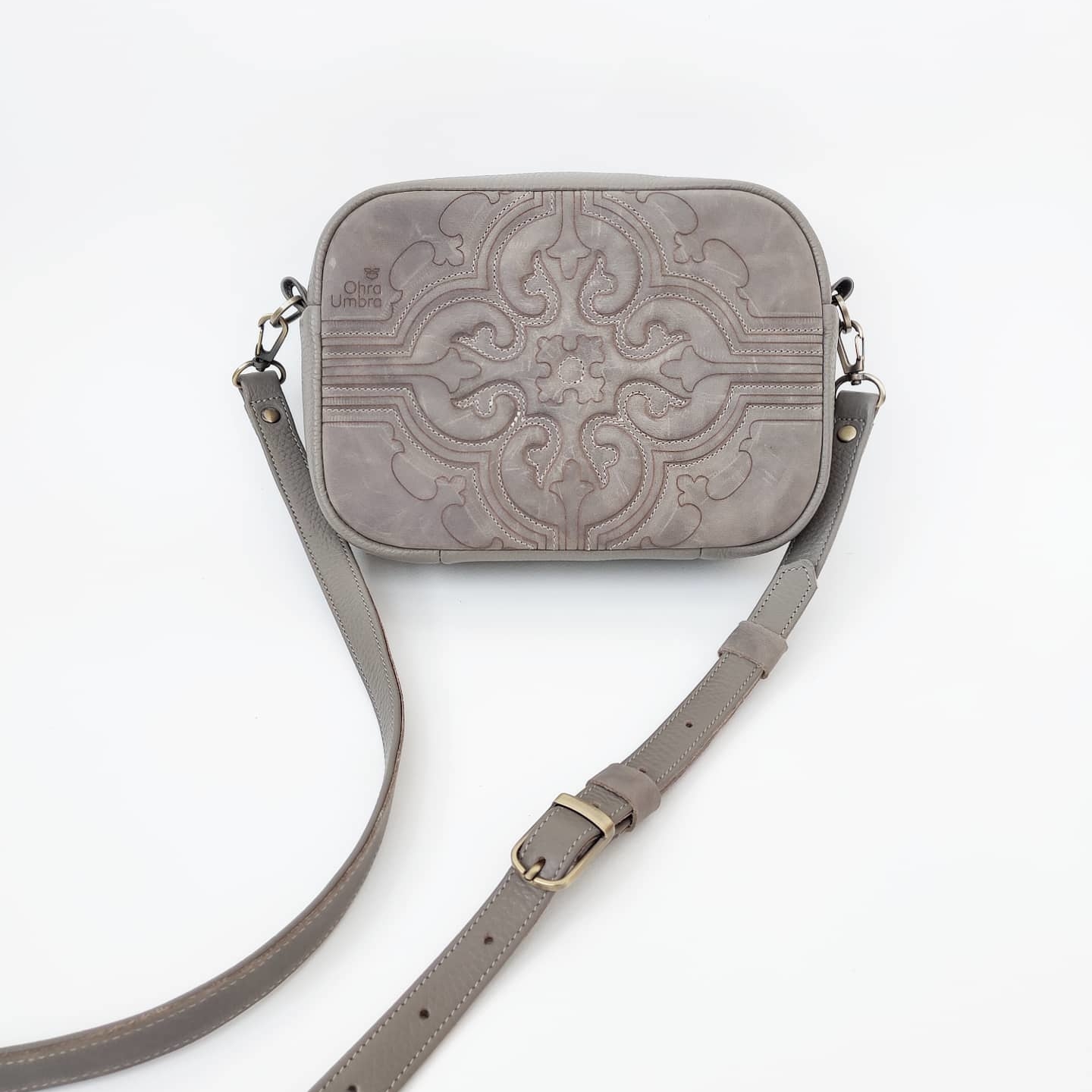 Сумка СЕВИЛЬЯ серый слон + серый мрамор