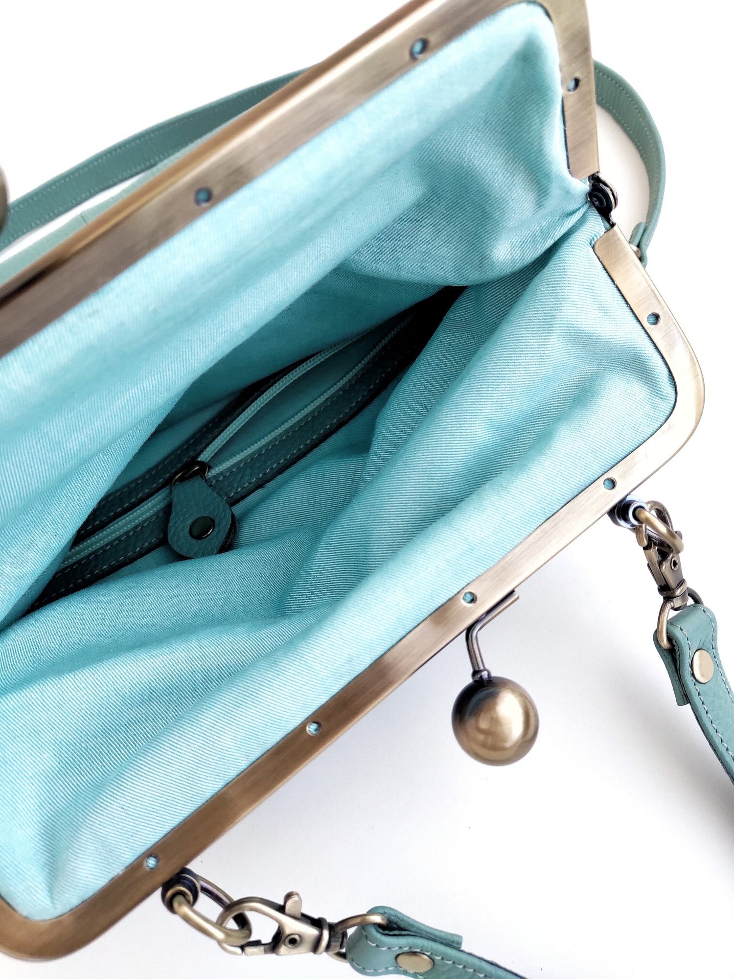 Сумка ДИЖОН пыльно-мятный