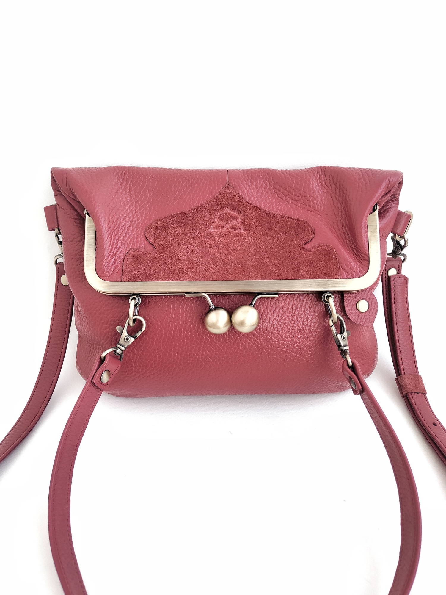 Сумка ДИЖОН брусничный