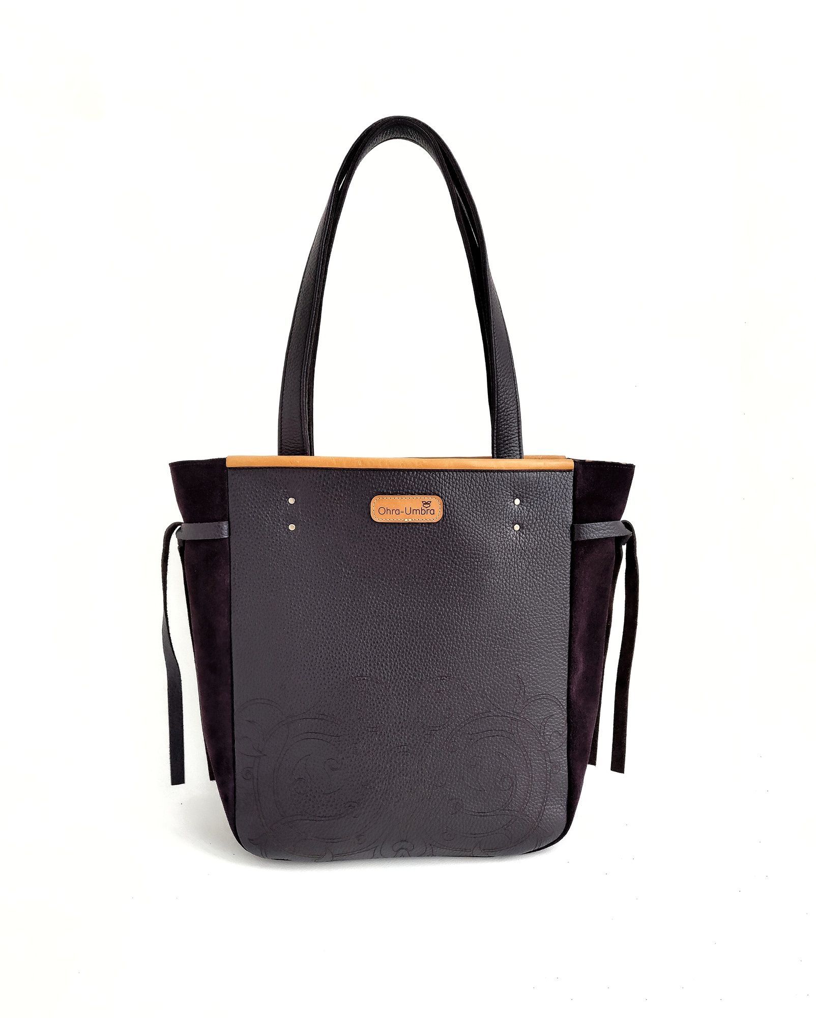 Сумка ВЕРОНА баклажан + хурма