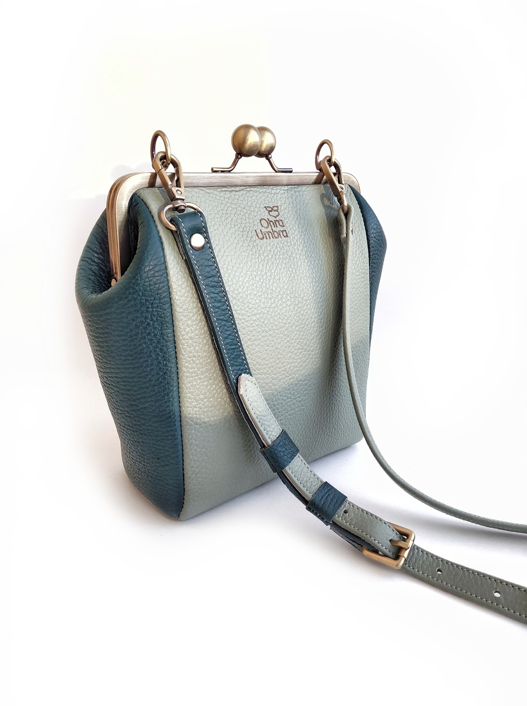 Сумка РОШЕ шалфей + еловый