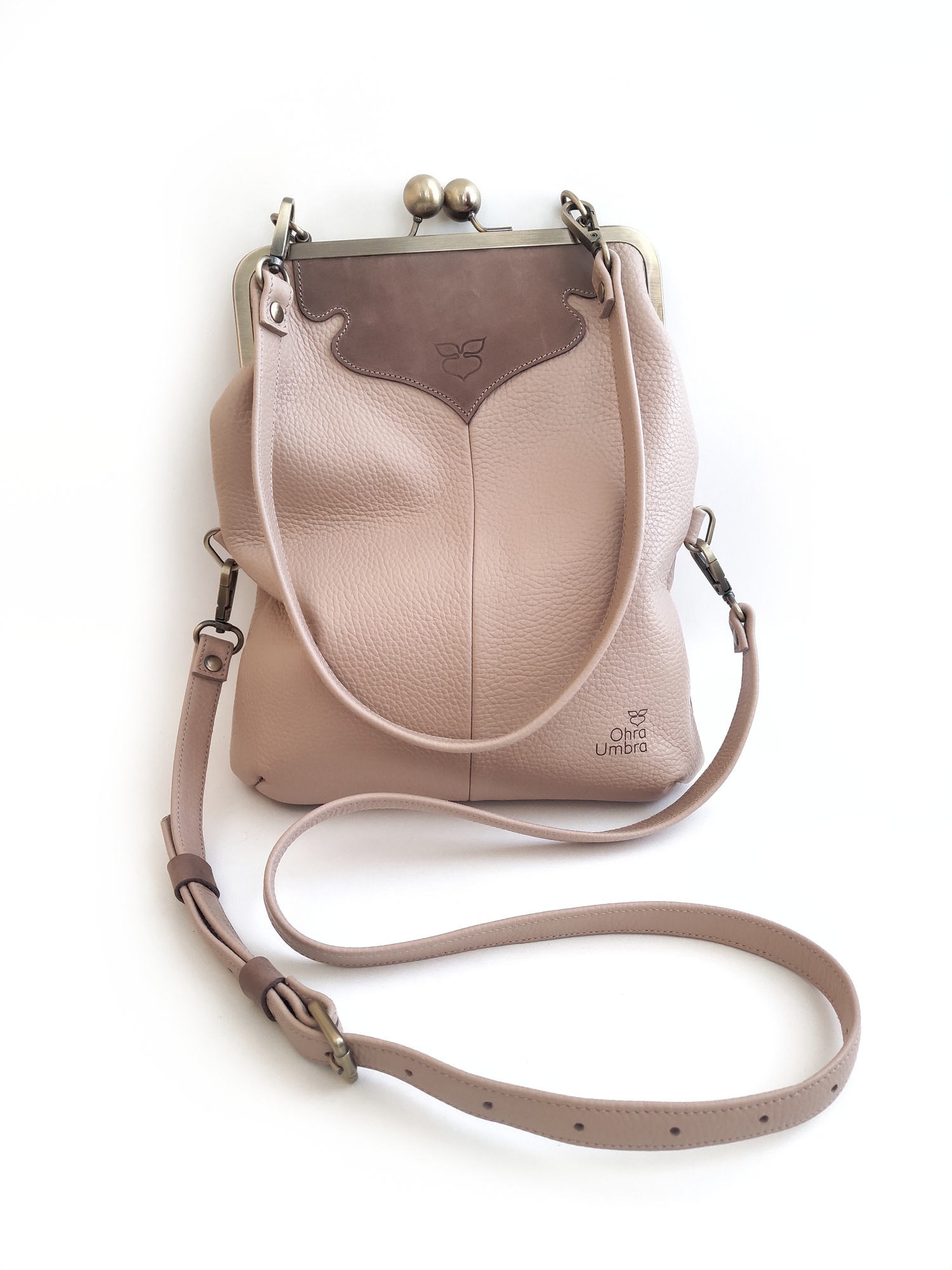 Сумка ДИЖОН пудра