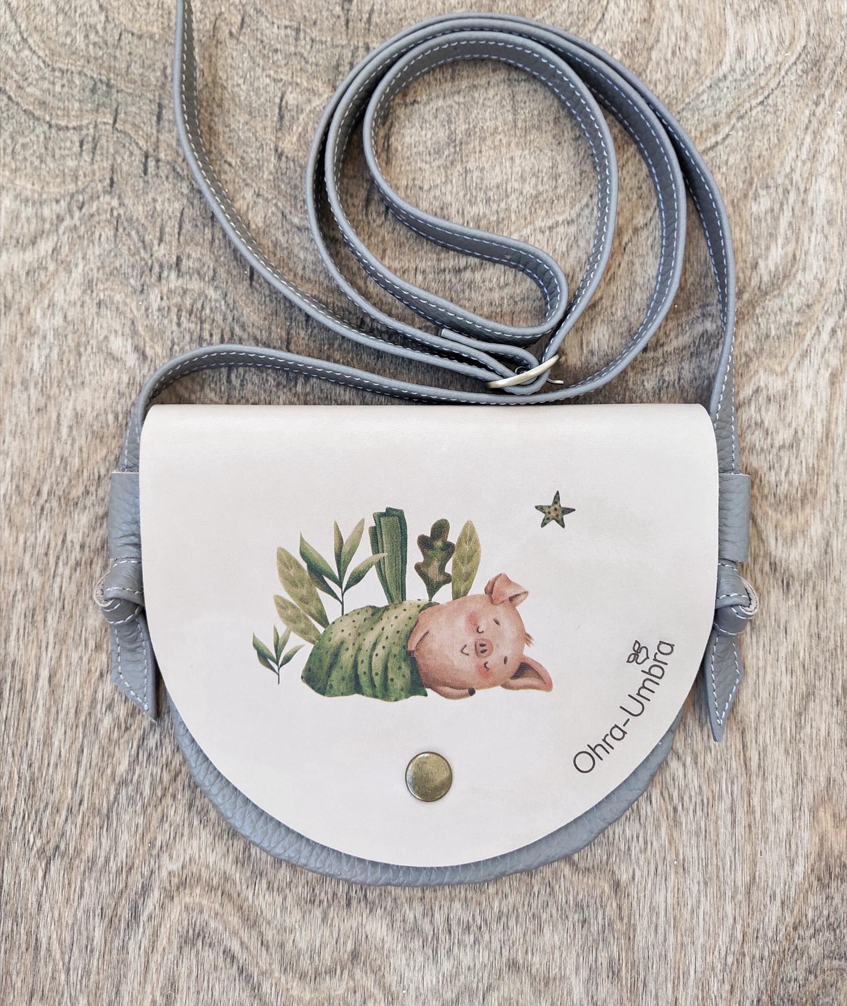 Детская сумка СПЯЩИЙ ПОРОСЁНОК