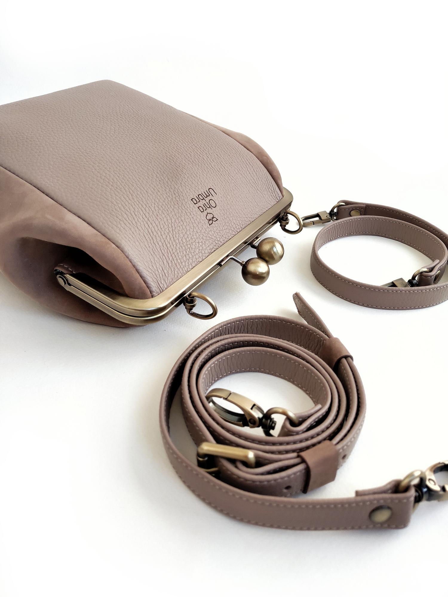 Сумка РОШЕ пыльная роза + пыльно-лиловый