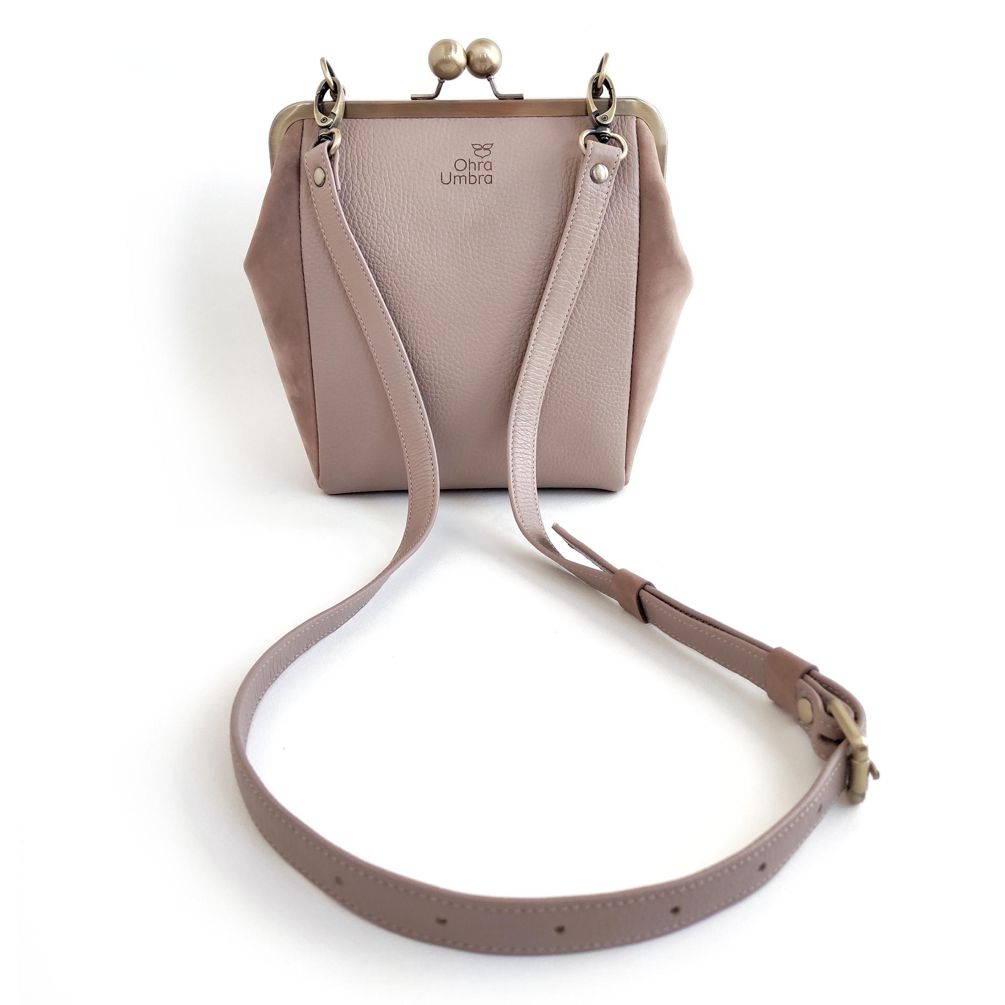 Сумка РОШЕ пыльная роза + пыльно-лиловый