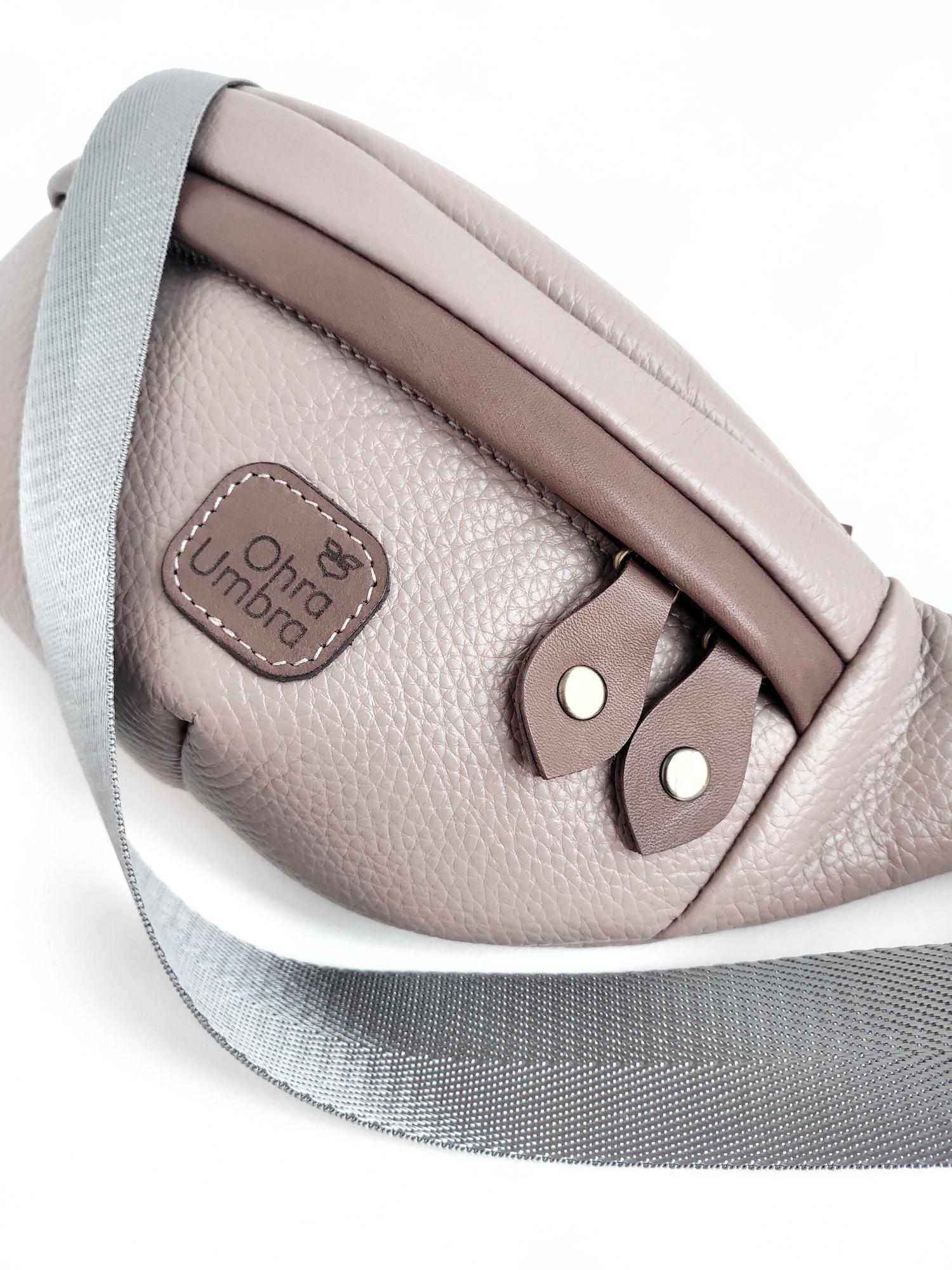 Сумка ЛИССАБОН пыльная роза + каштан