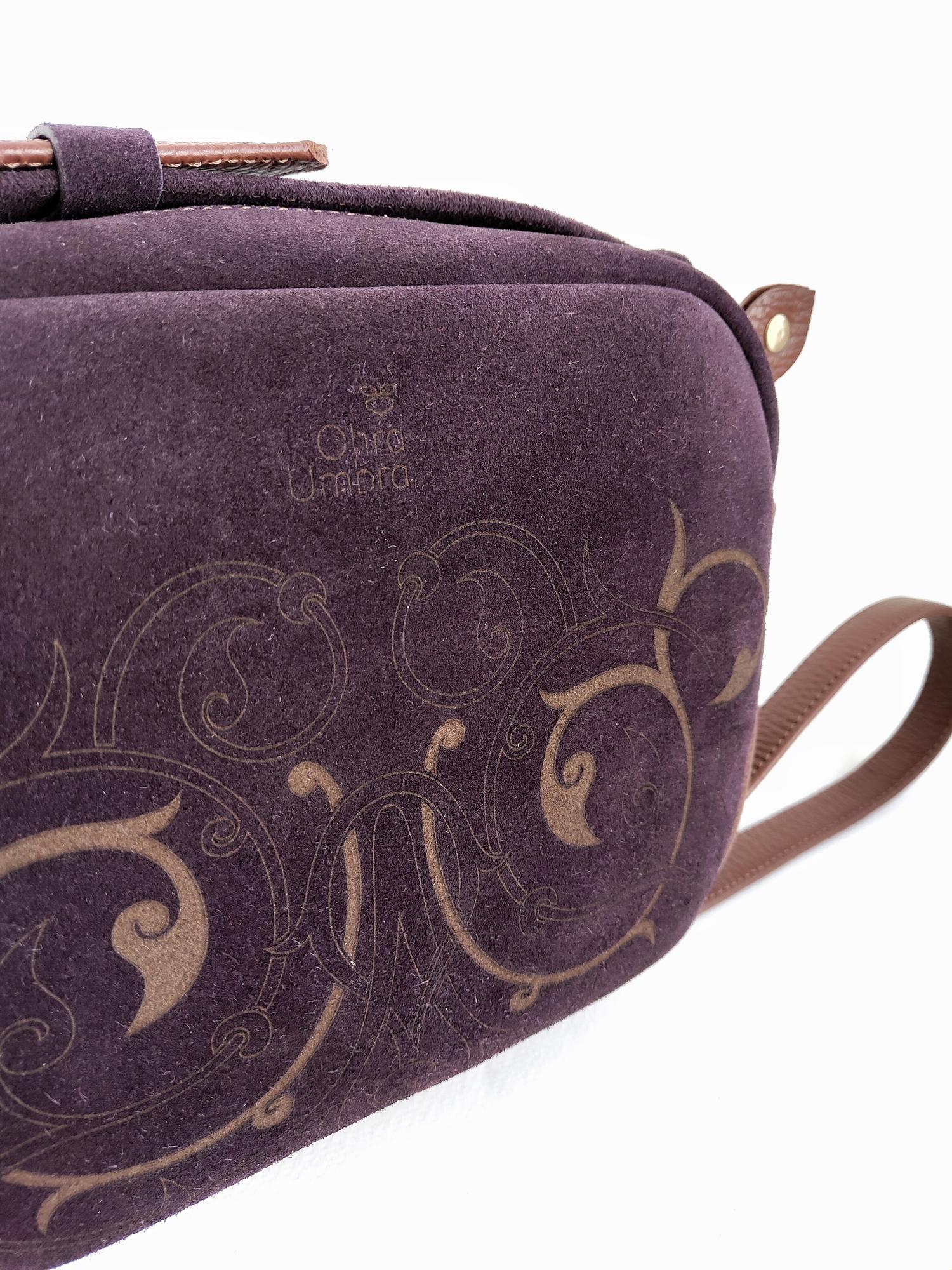 Сумка ФЛОРЕНЦИЯ ежевика + лесной орех