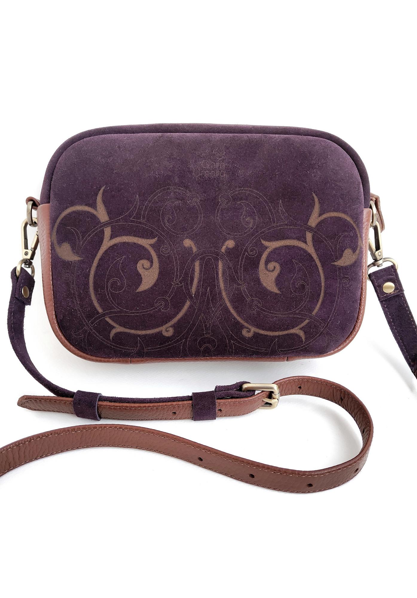 Сумка ФЛОРЕНЦИЯ ежевика + лесной орех