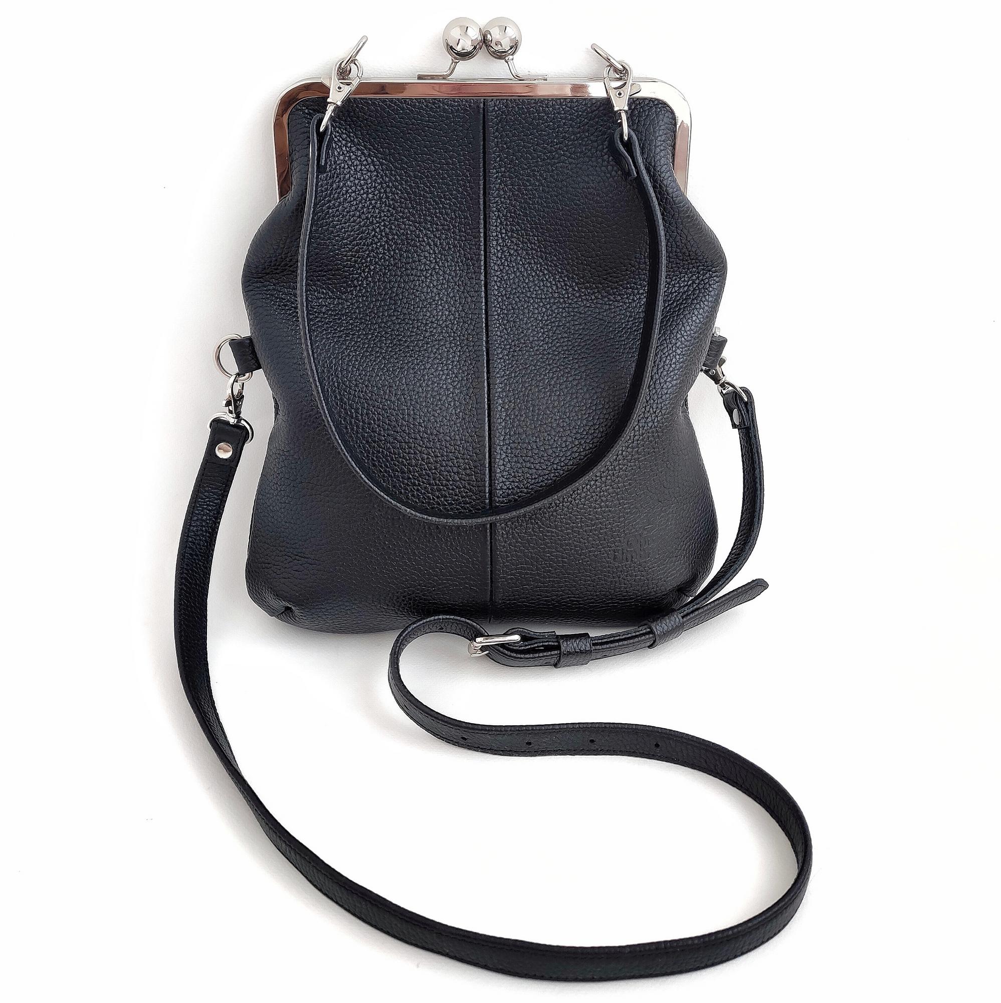 Сумка ДИЖОН чёрный (без фигурной детали)