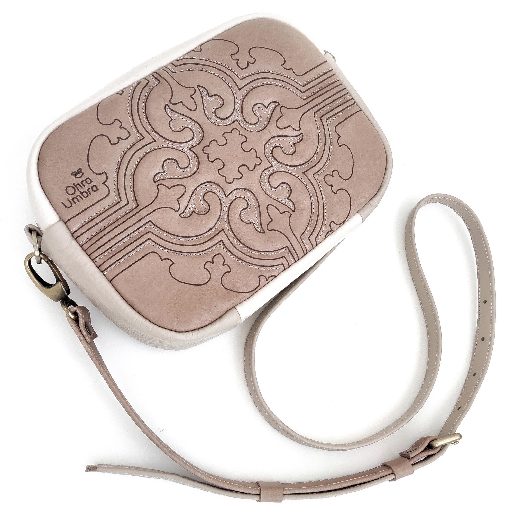 Сумка СЕВИЛЬЯ тофу + персиковая косточка + молочный