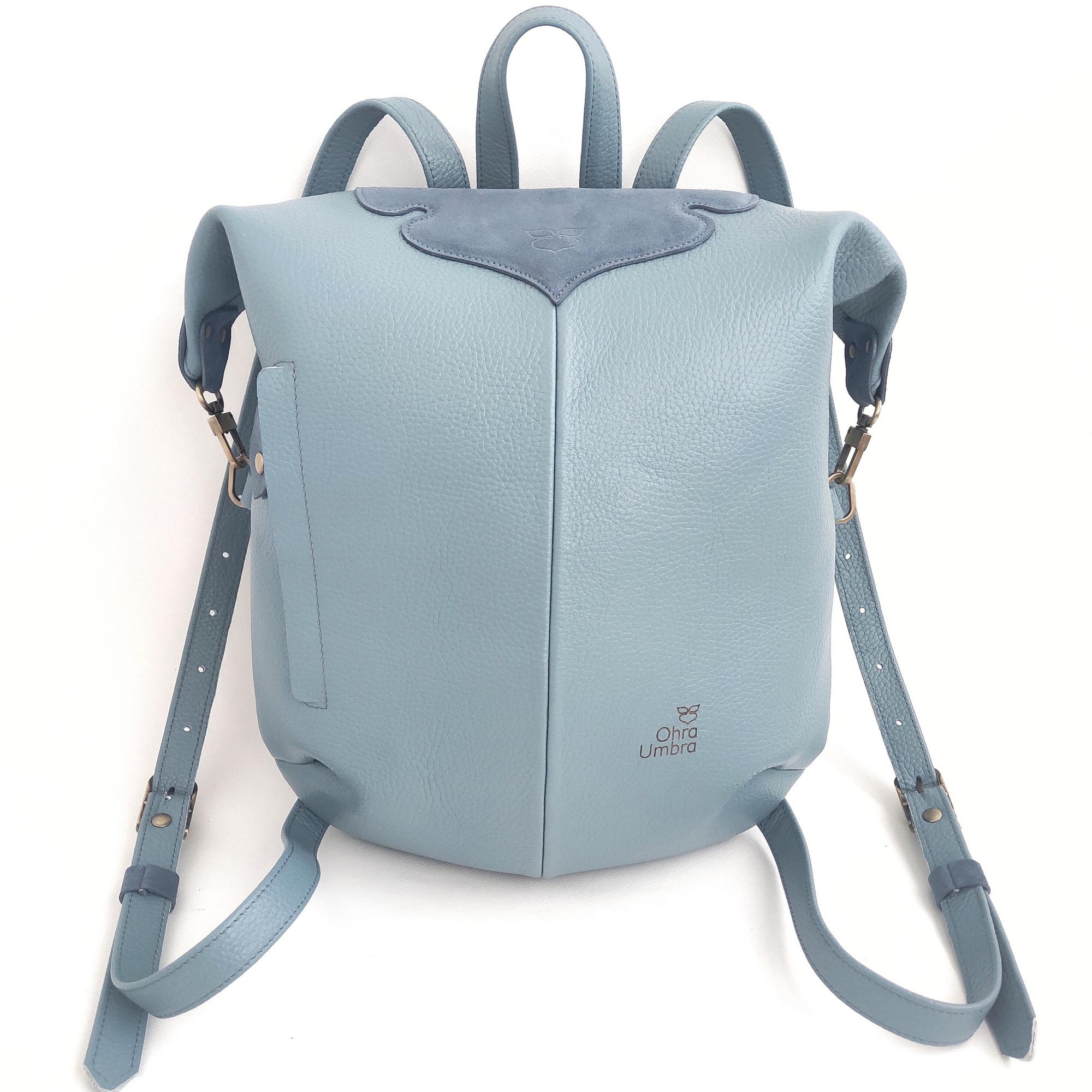 Рюкзак ТУЛОН небесный + джинсовый