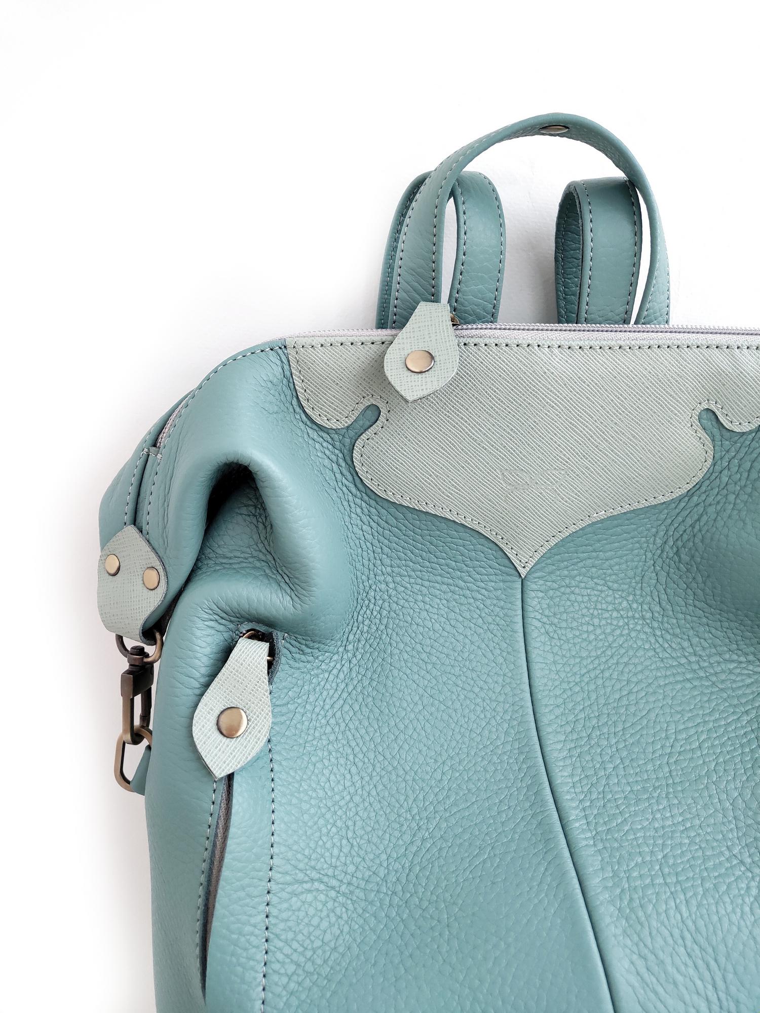 Рюкзак ТУЛОН пыльно-мятный + шалфей