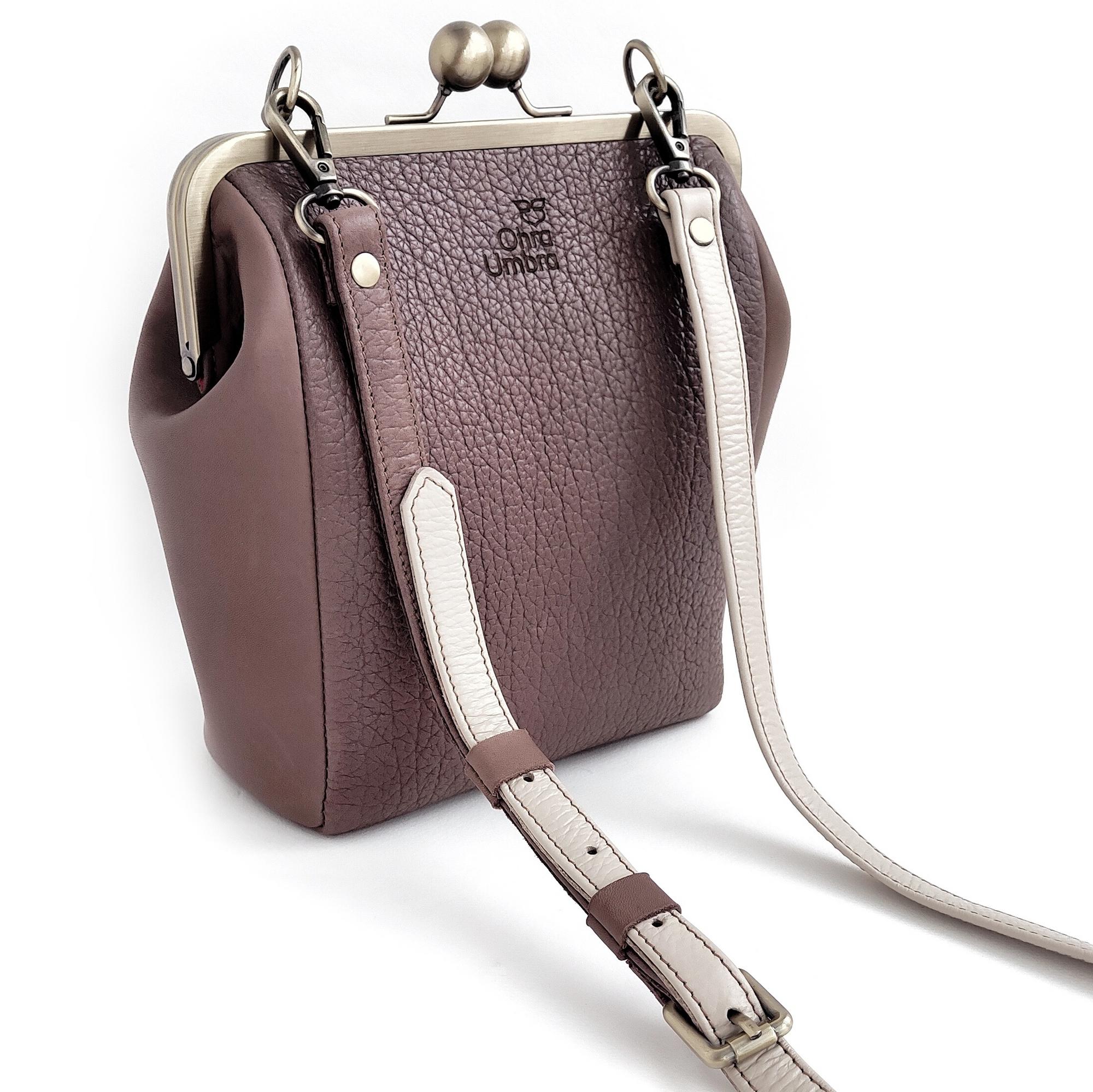 Сумка РОШЕ каштан + тофу