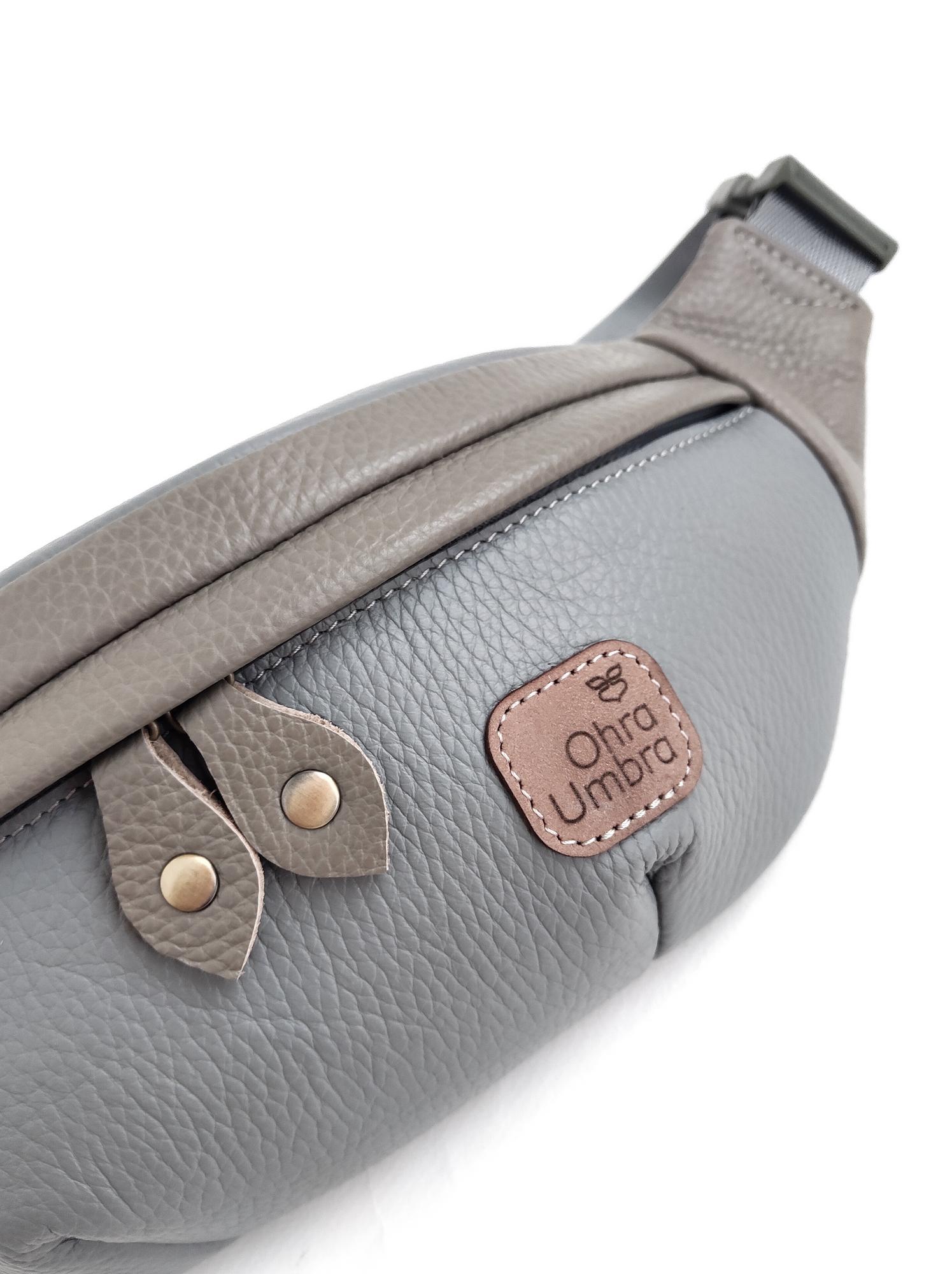 Сумка ЛИССАБОН серый слон + серый жемчуг