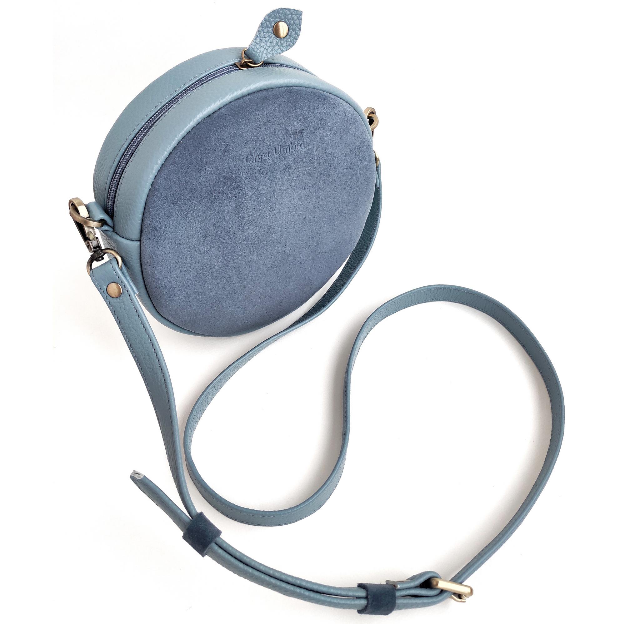 Сумка ОСАКА небесный + джинсовый