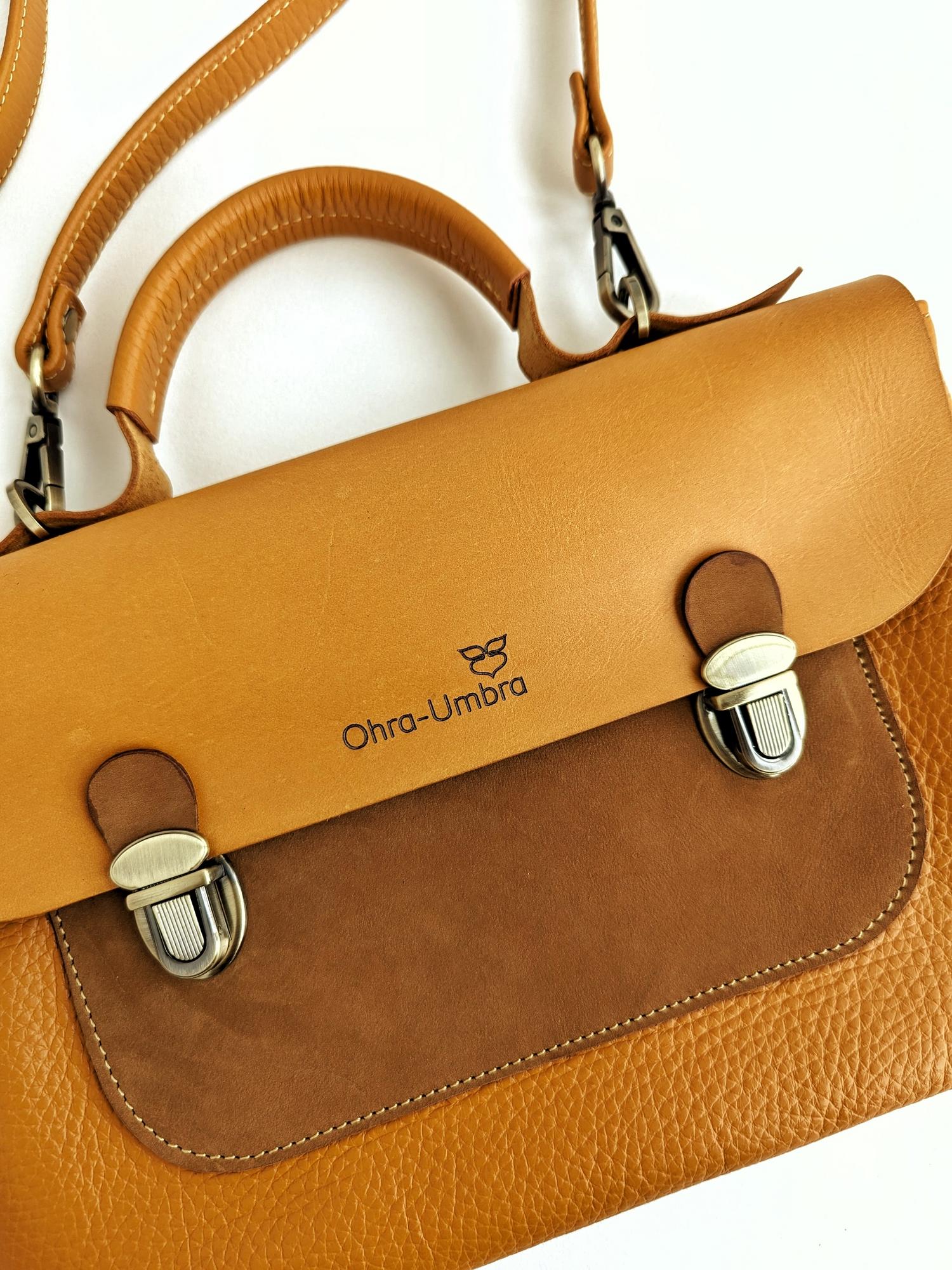 Сумка ДУБЛИН тыква + хурма + кленовый сироп