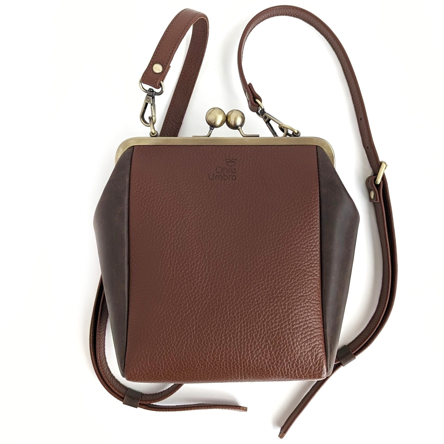 Сумка-рюкзак РОШЕ лесной орех + темный шоколад