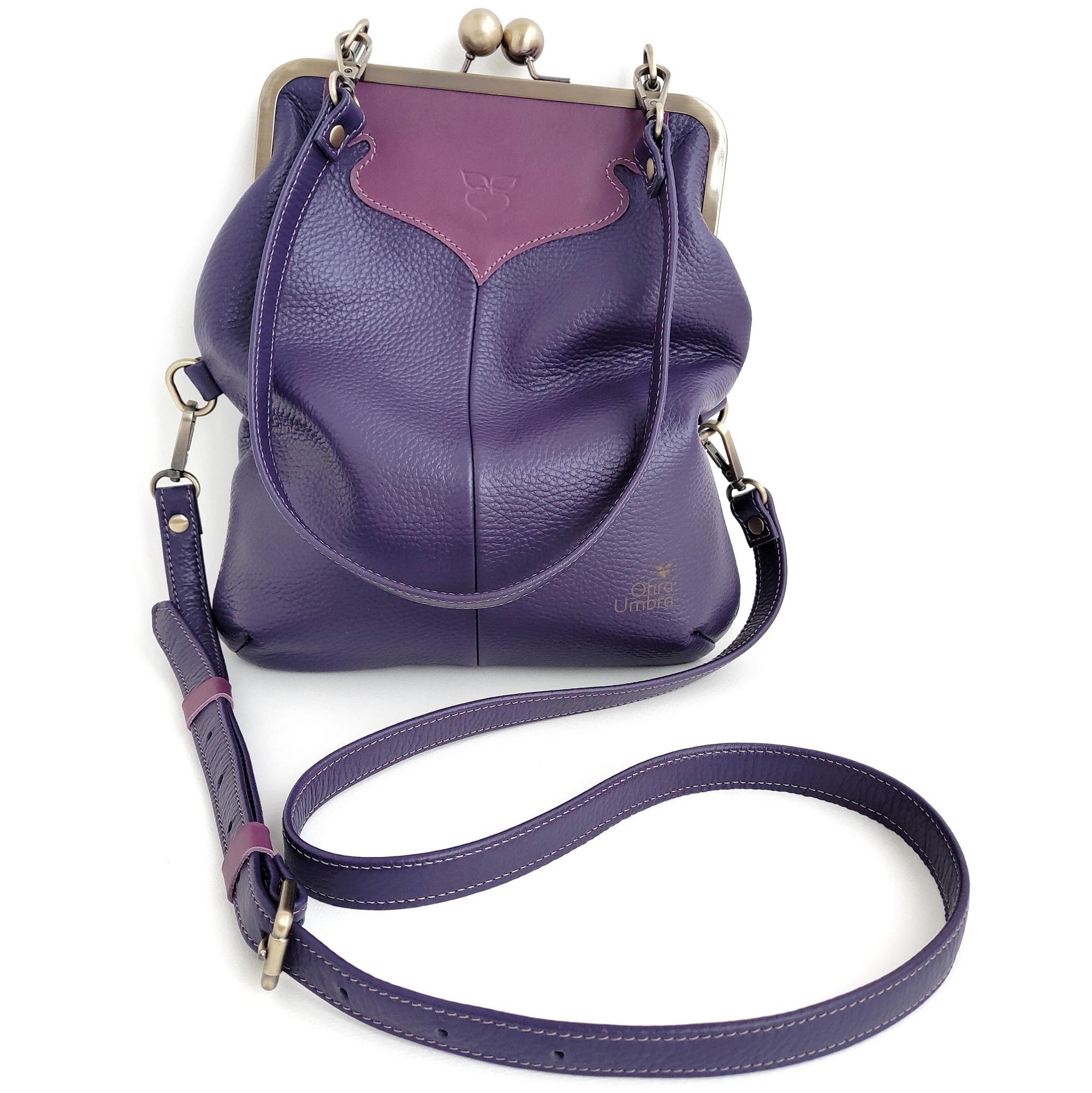 Сумка ДИЖОН инжир + сирень