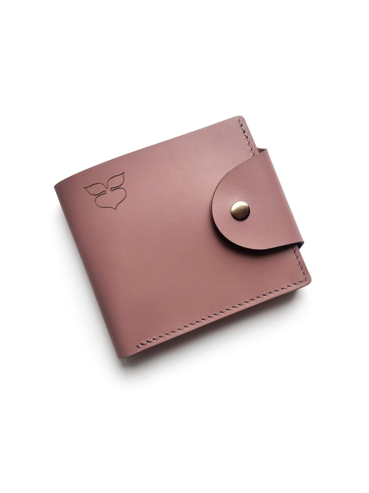 Портмоне ТАРТУ пыльная роза + сирень + розовый каштан