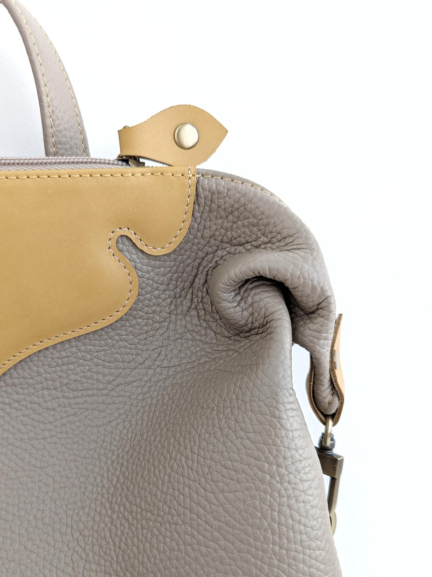 Рюкзак ТУЛОН лён + горчица