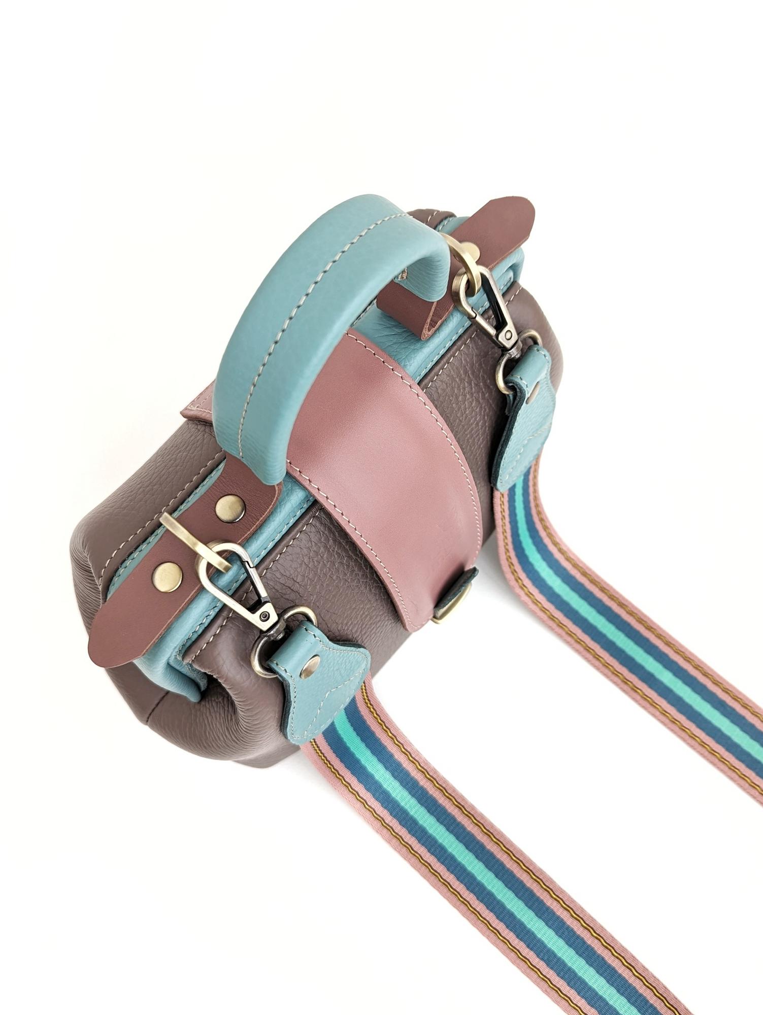 Саквояж ЛИМОЖ капучино + пыльная мята + пыльная роза + розовый каштан