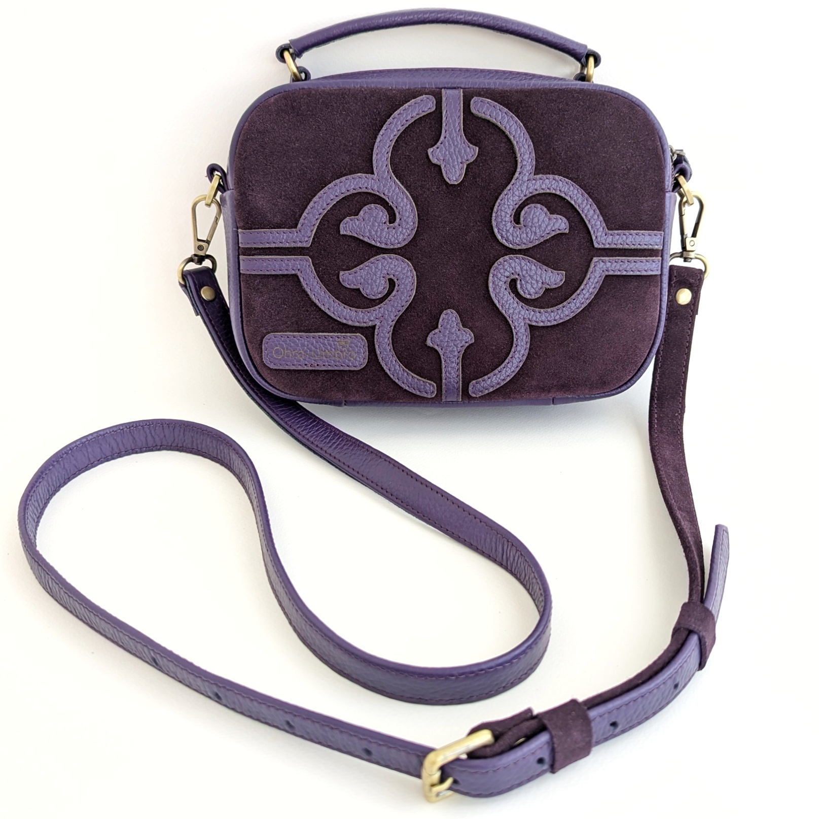 Сумка ТОСКАНА инжир + ежевика