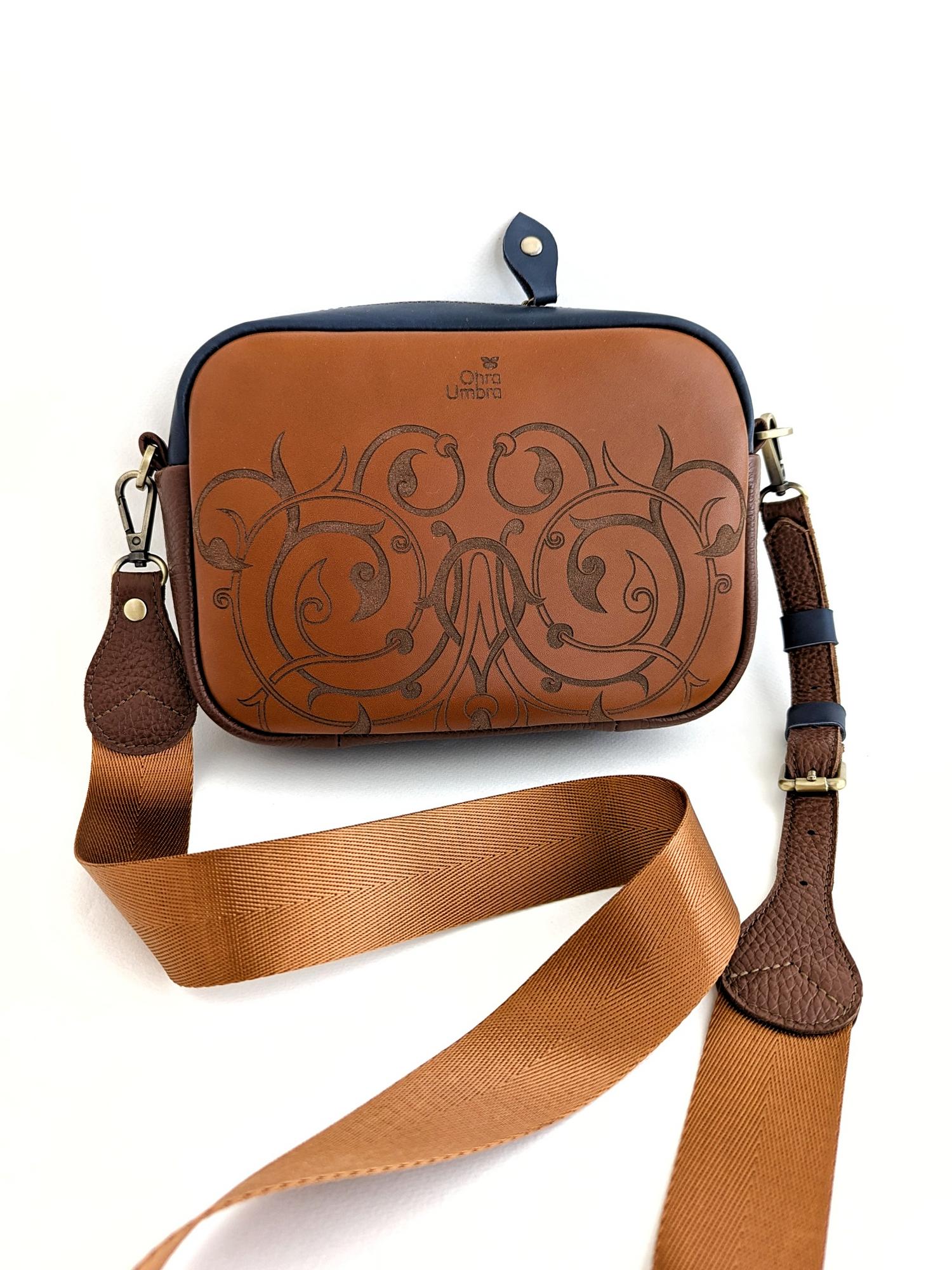 Сумка ФЛОРЕНЦИЯ пряник + лесной орех + черника