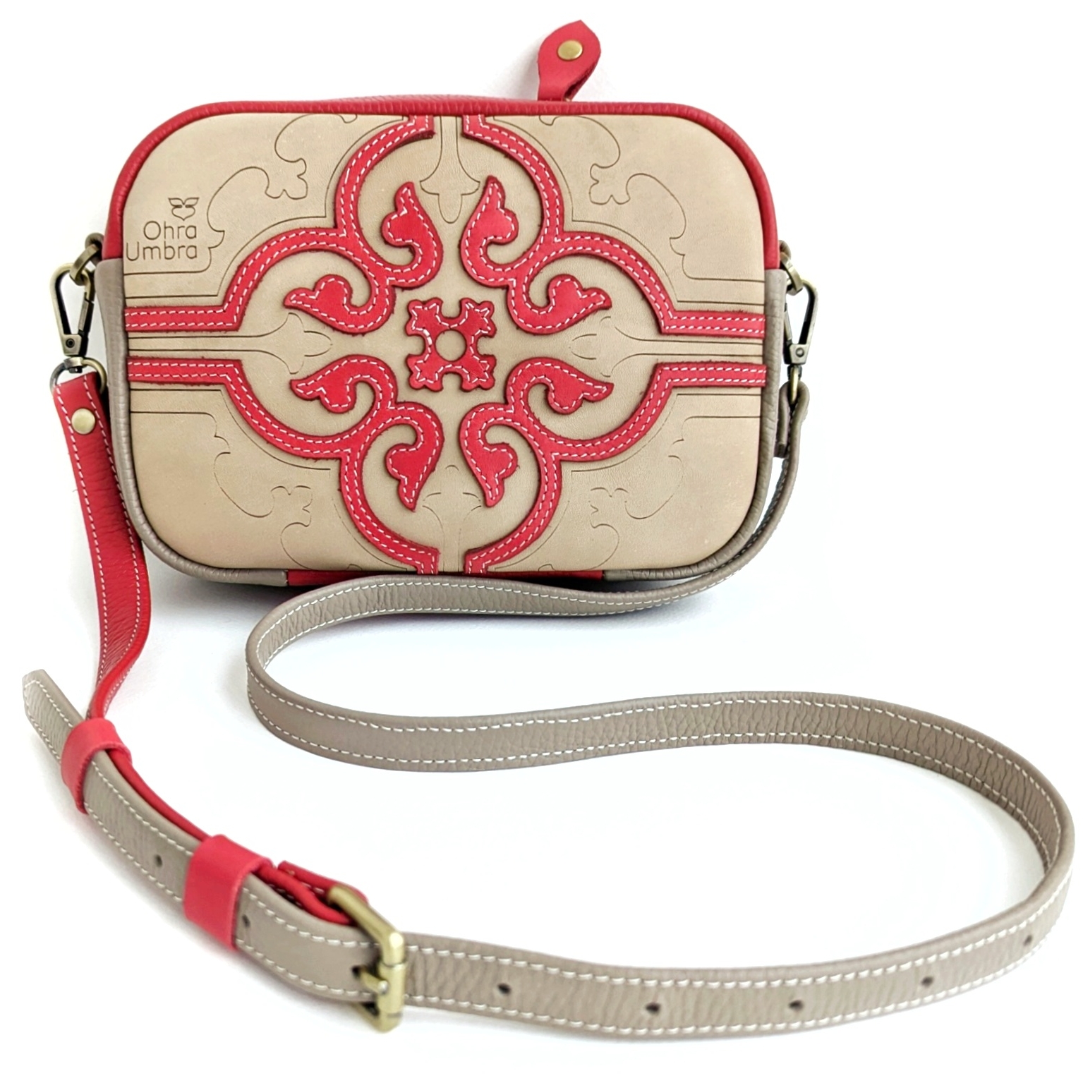 Сумка СЕВИЛЬЯ ГИБРИД клубника + тесто + томат + лён