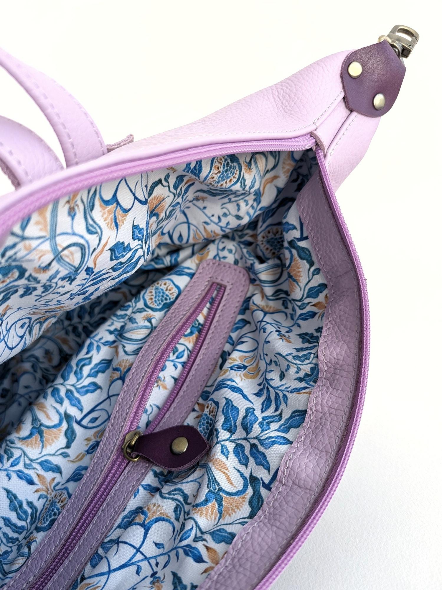 Рюкзак ТУЛОН лаванда + сирень