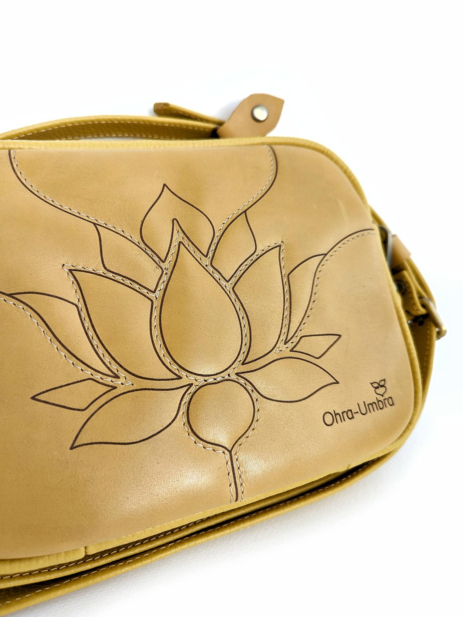 Сумка СИНГАПУР светлая горчица