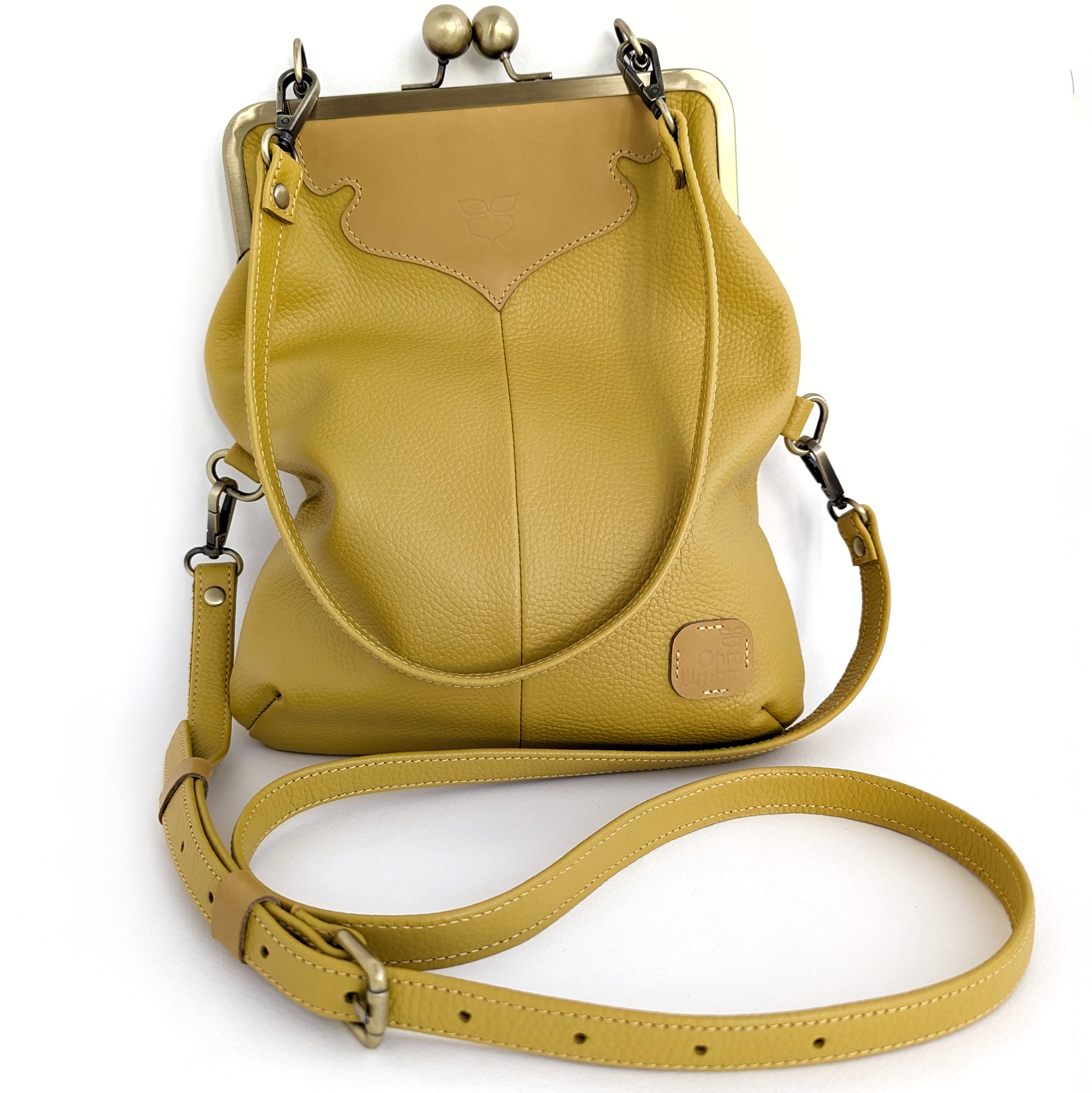 Сумка ДИЖОН светлая горчица