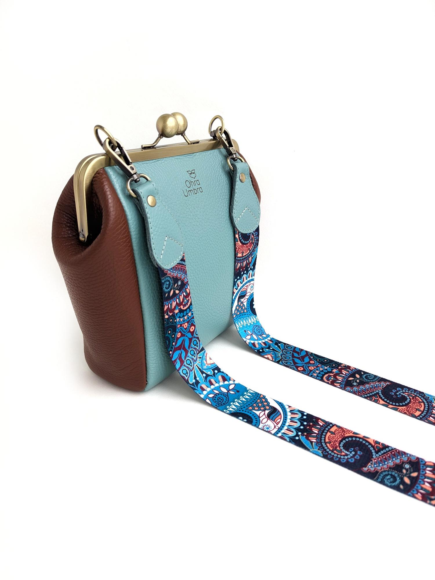 Сумка РОШЕ пыльная мята + лесной орех