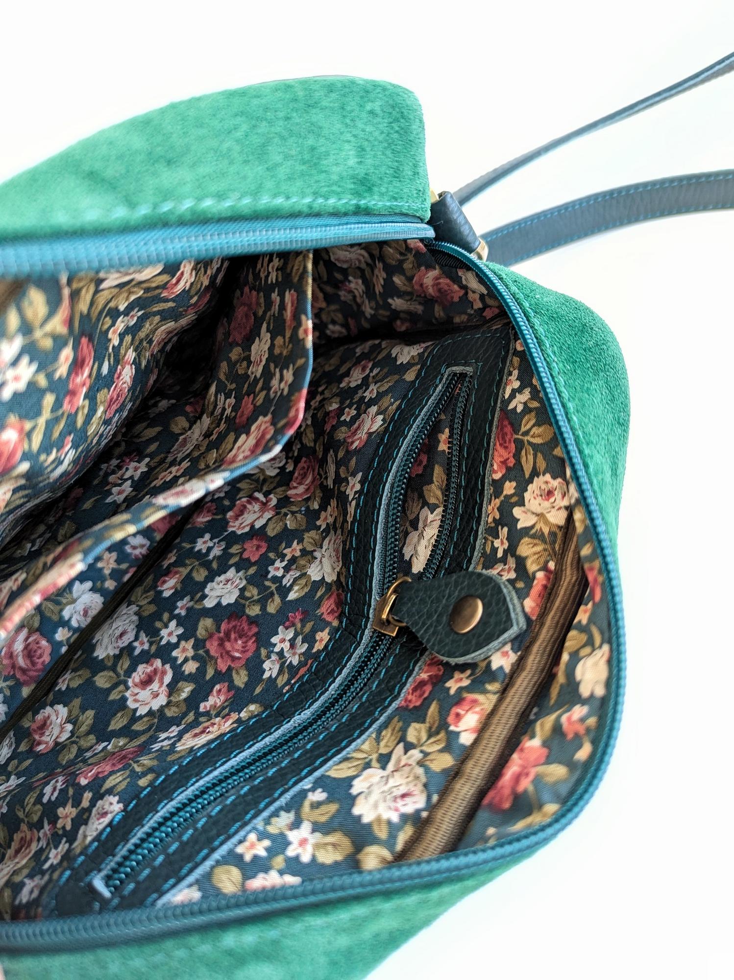 Сумка ФЛОРЕНЦИЯ трава + хвоя