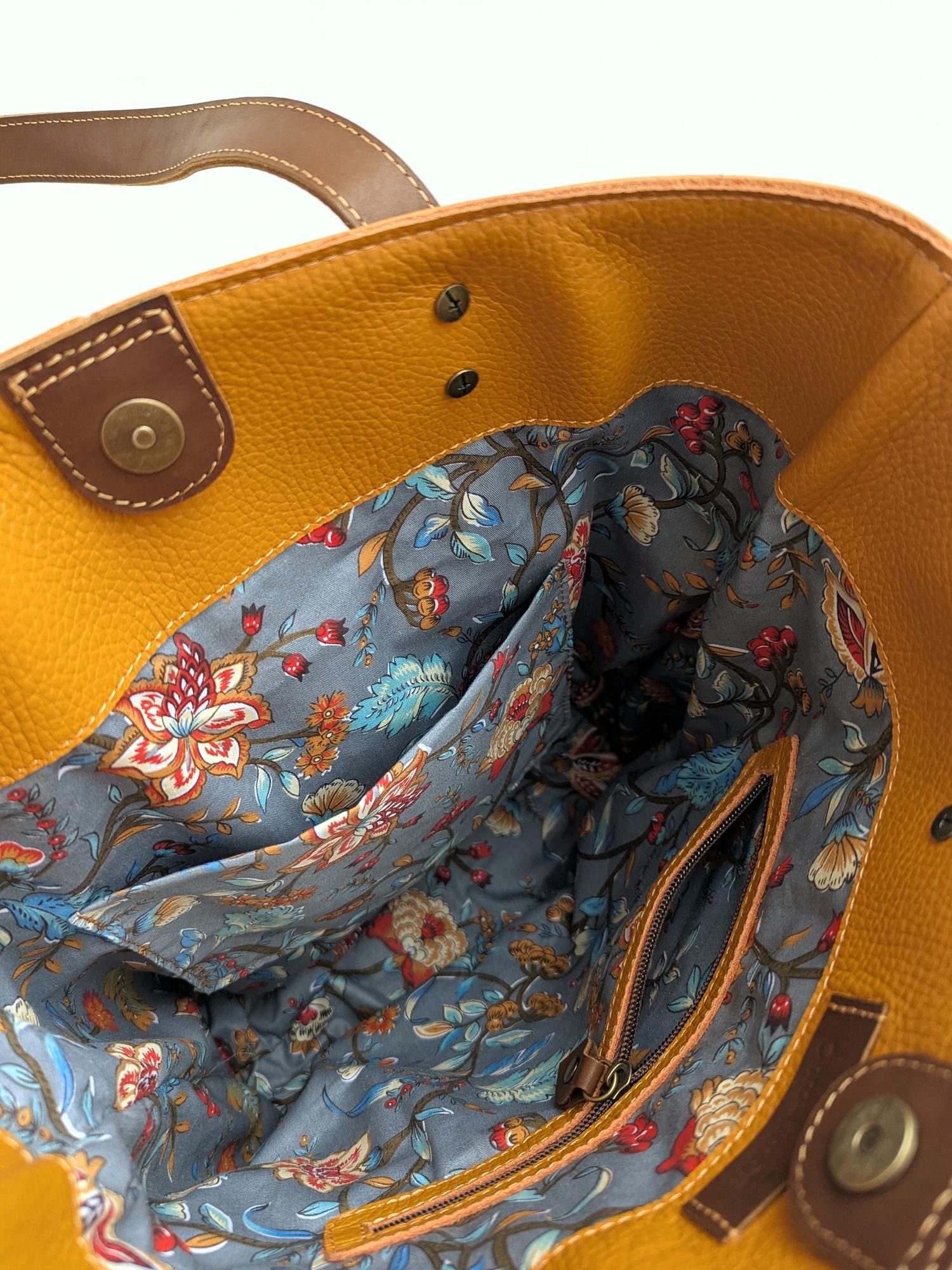 Сумка СЕУЛ тыква + шоколад