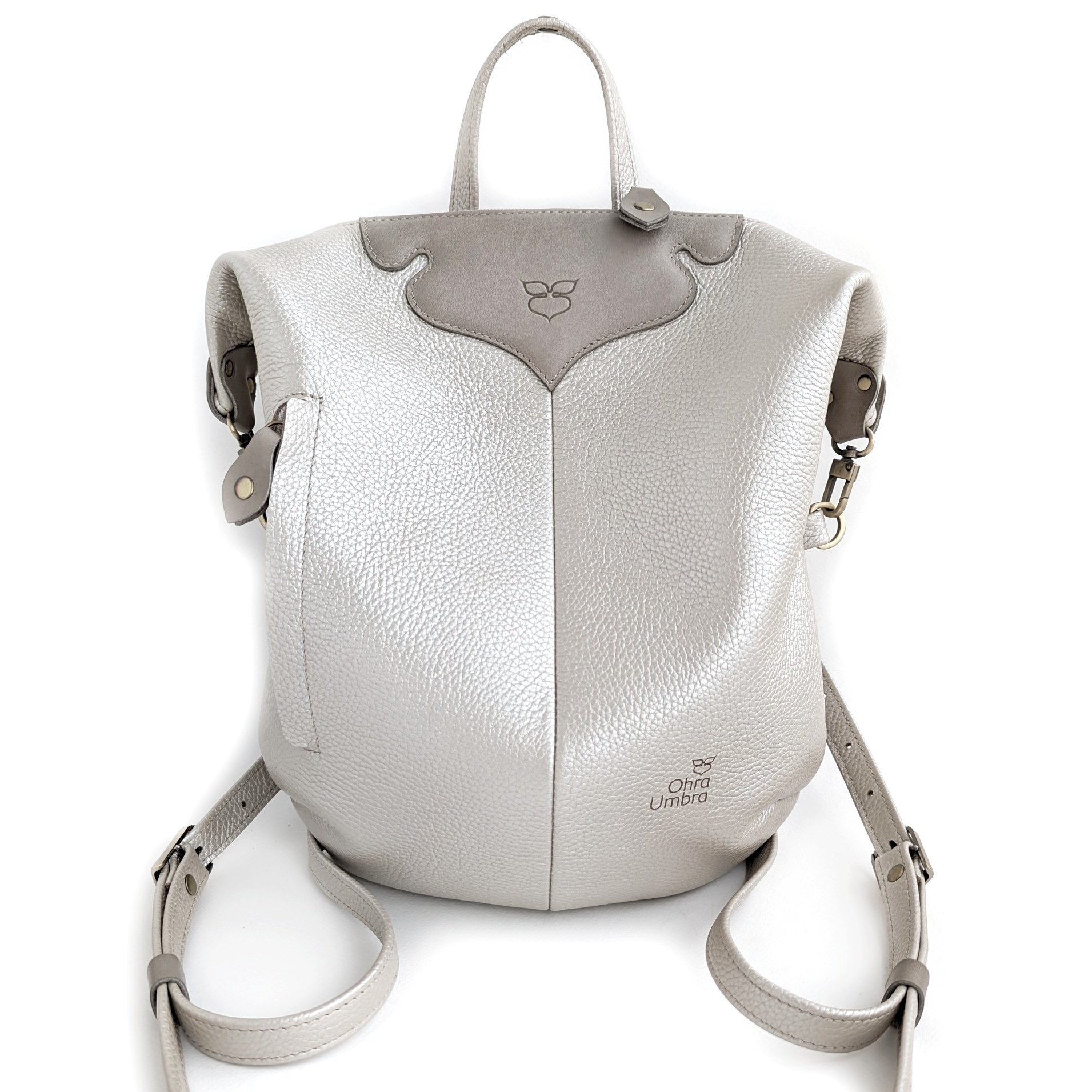 Рюкзак ТУЛОН серебро + дым