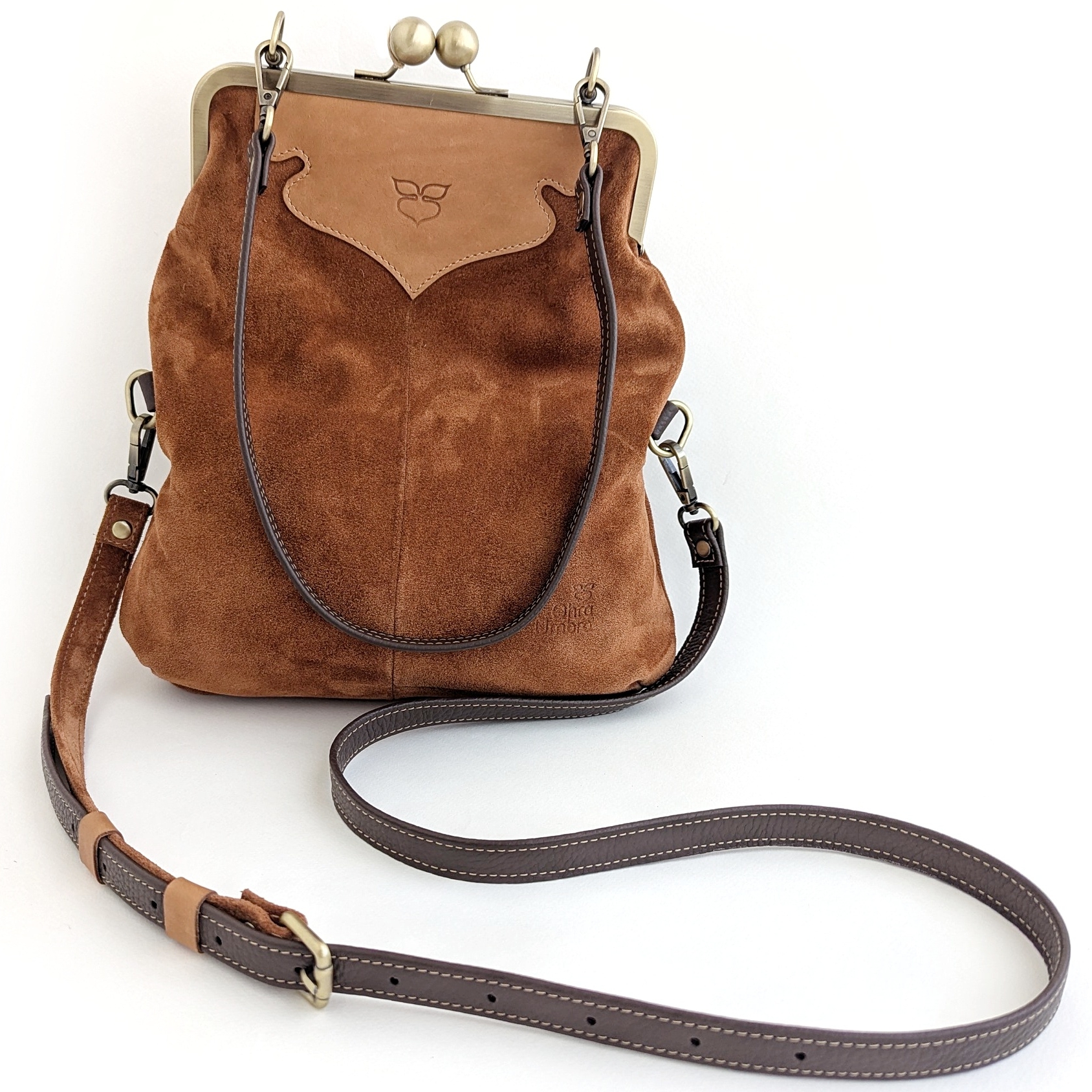 Сумка ДИЖОН медь + карамель + древесная кора