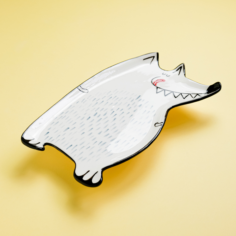 Тарелка СЫТЫЙ ВОЛК