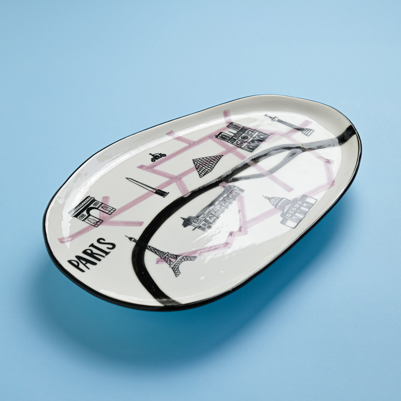 Тарелка ПАРИЖ