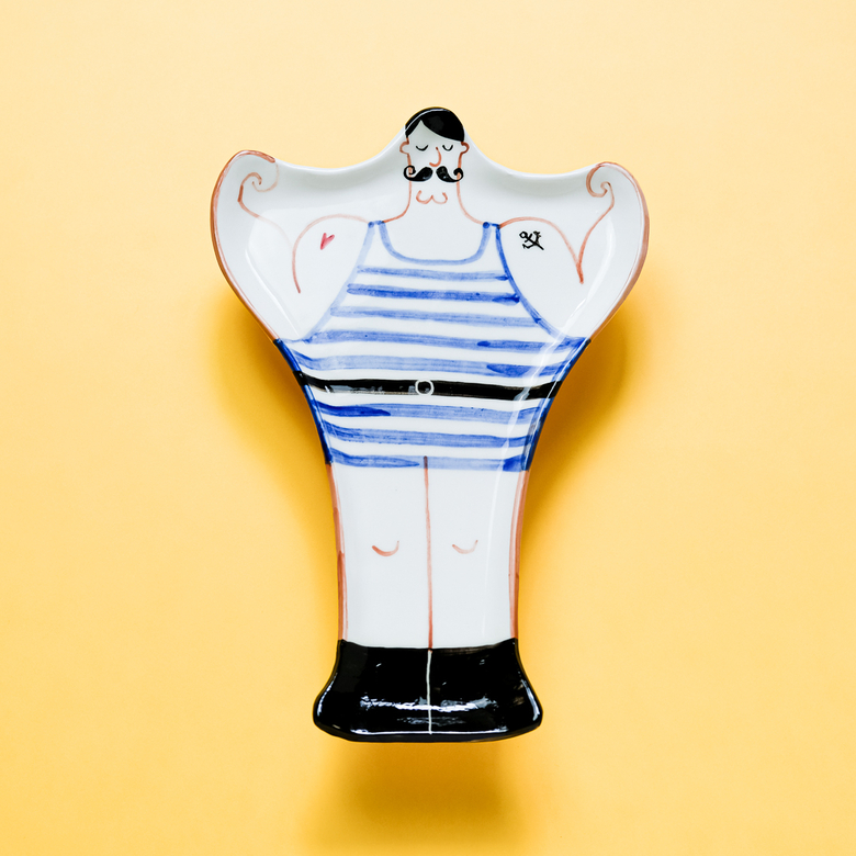 Тарелка ОТВАЖНЫЙ МОРЯК