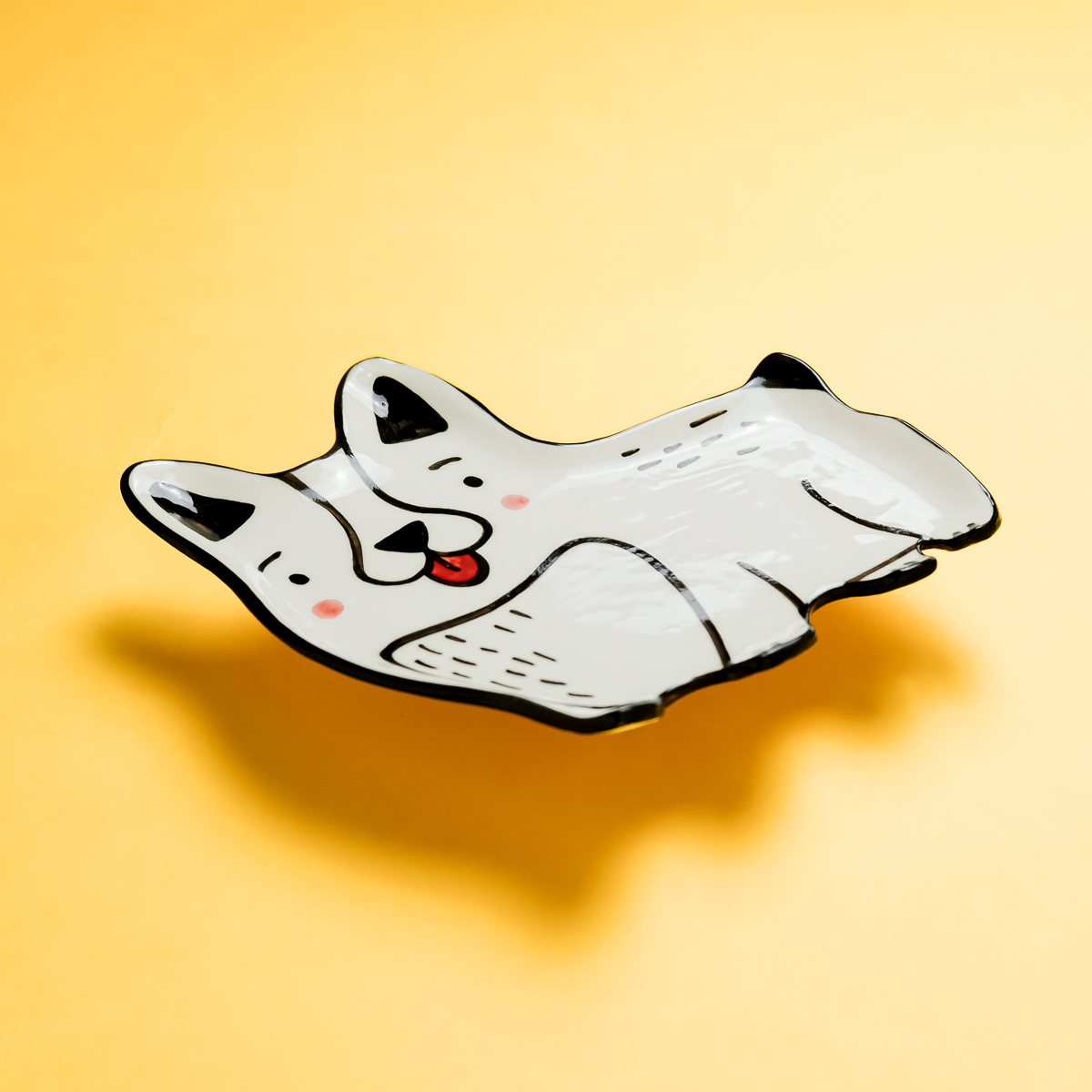 Тарелка ВЕСЁЛЫЙ КОРГИ