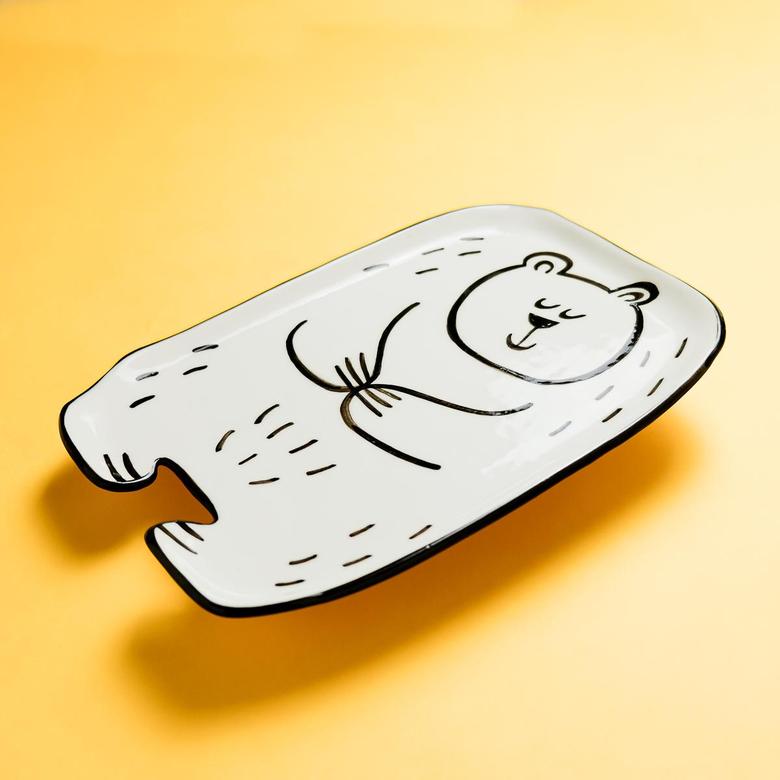 Тарелка ЗАСТЕНЧИВЫЙ МЕДВЕДЬ